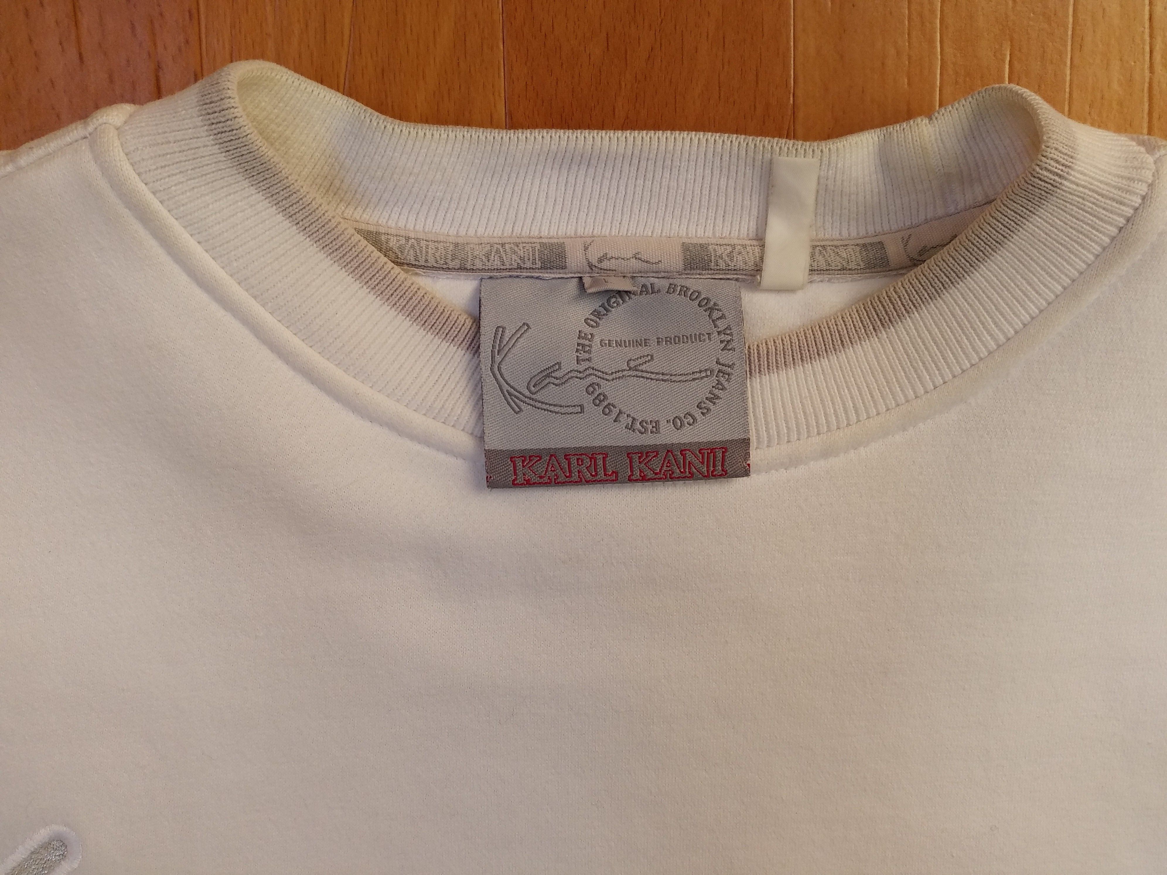 Karl Kani KARL KANI sweatshirt, vintage 90s hip hop, skater size L Size US L / EU 52-54 / 3 - 13 Thumbnail