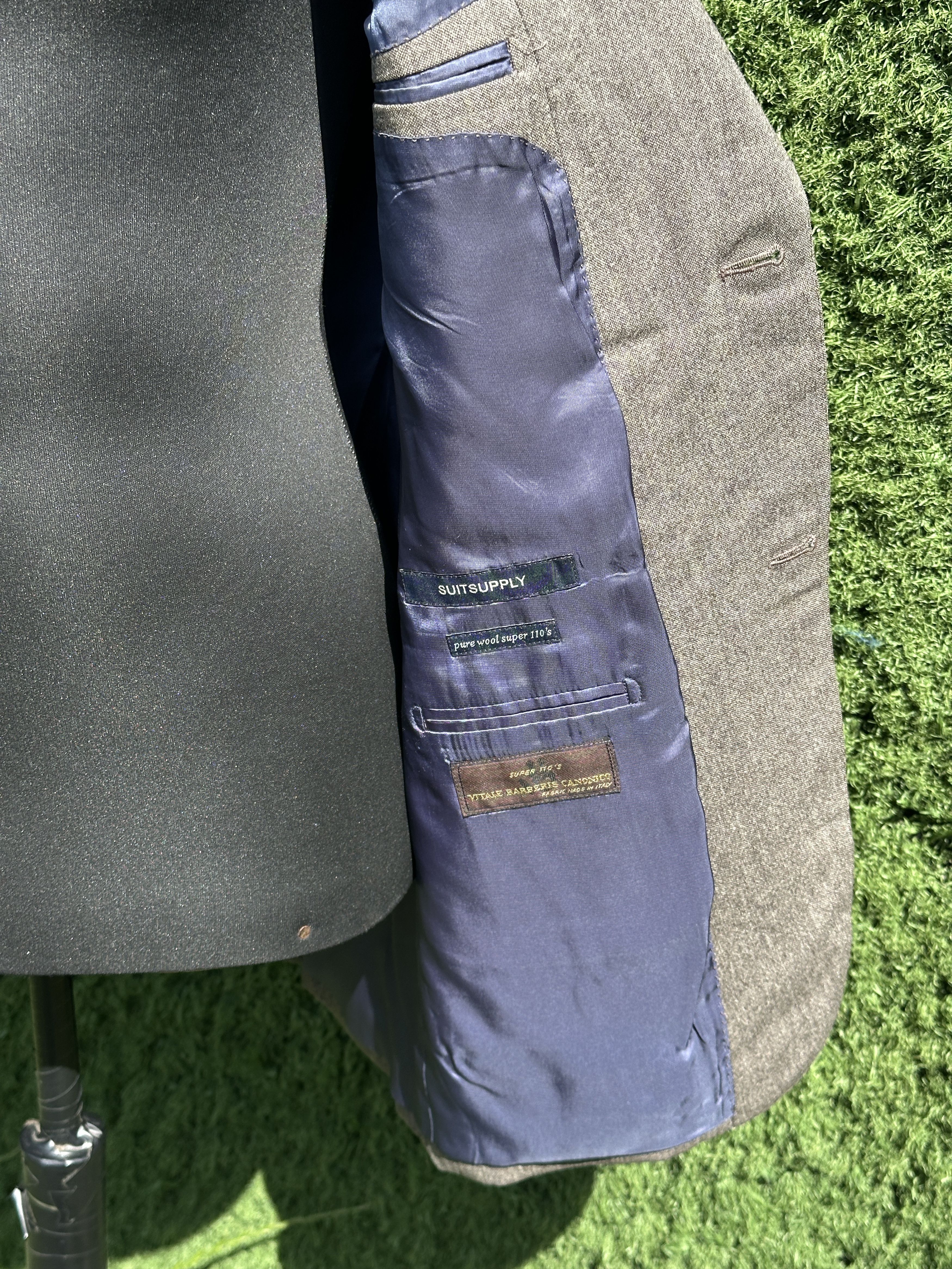 Suitsupply SuitSupply Vitale Barberis Super 110s Blazer Jacket 50 7 R Size 50R - 14 Thumbnail