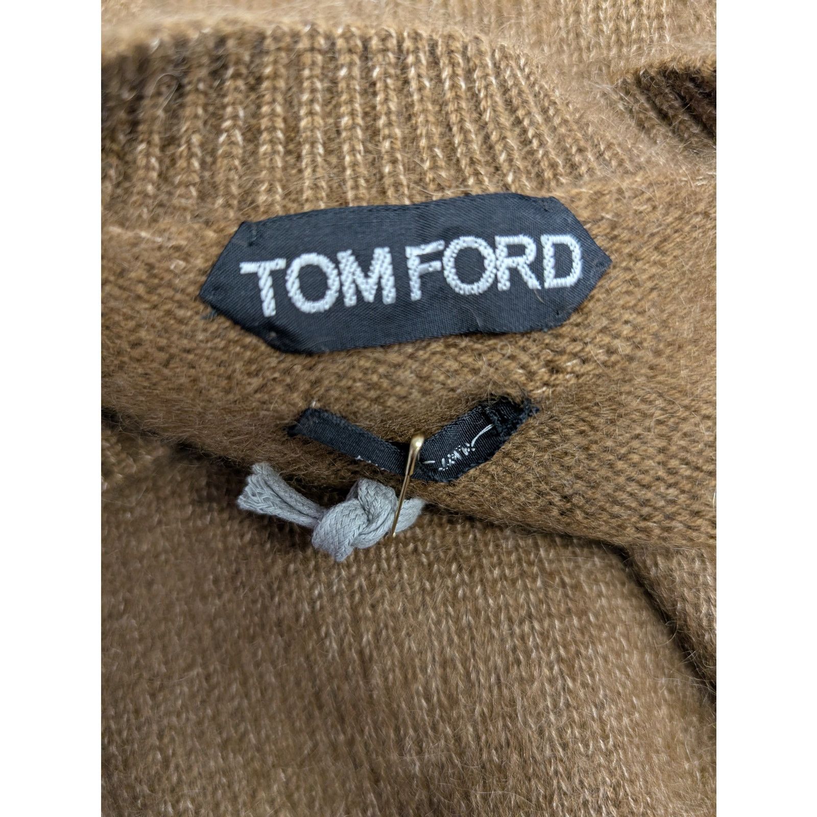 Tom Ford o1rshd1 V-Neck Sweatshirt Sweater in Brown Size US M / EU 48-50 / 2 - 13 Thumbnail