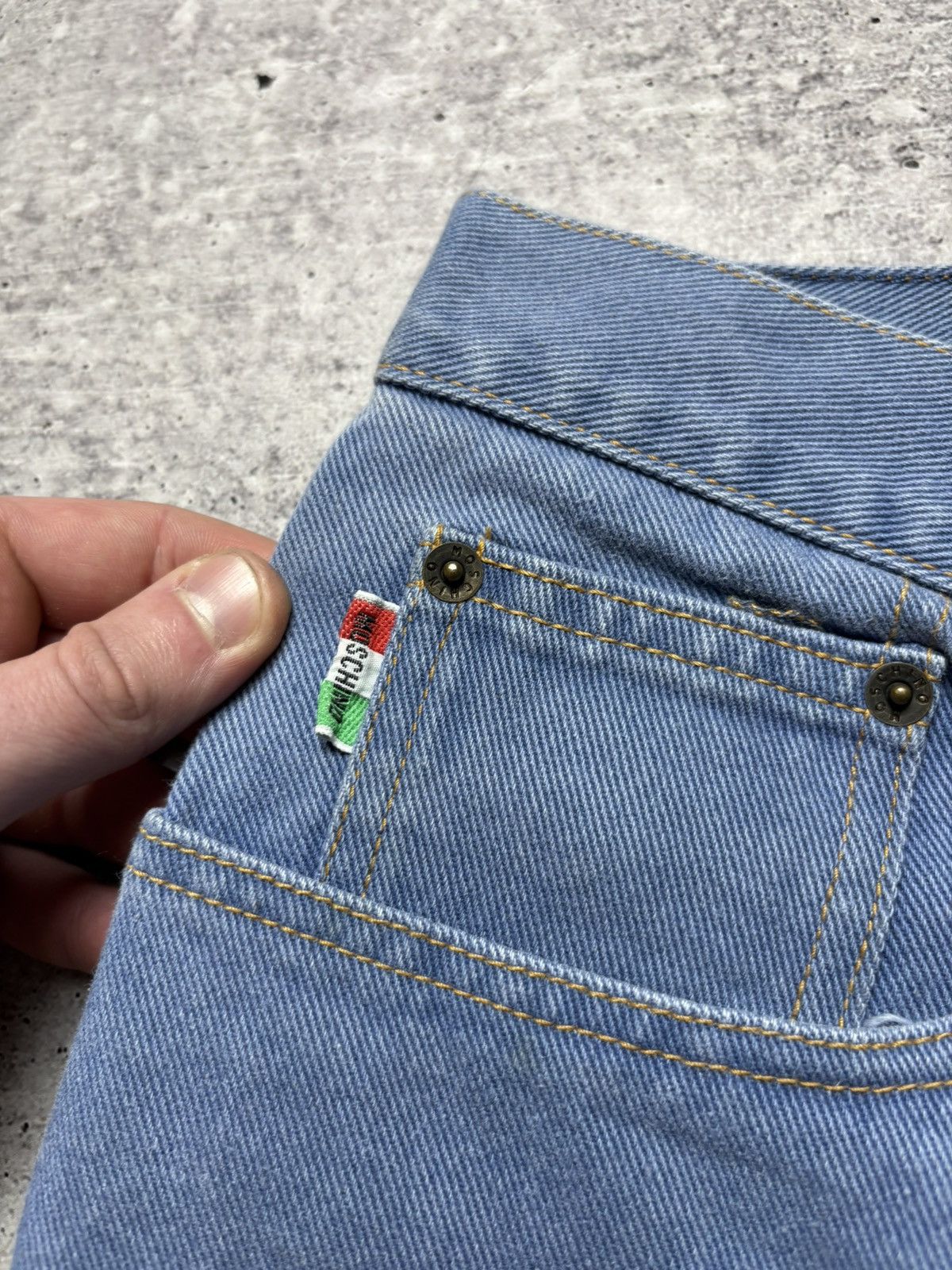 Moschino Moschino Vintage Baggy Shorts Size US 33 - 8 Thumbnail