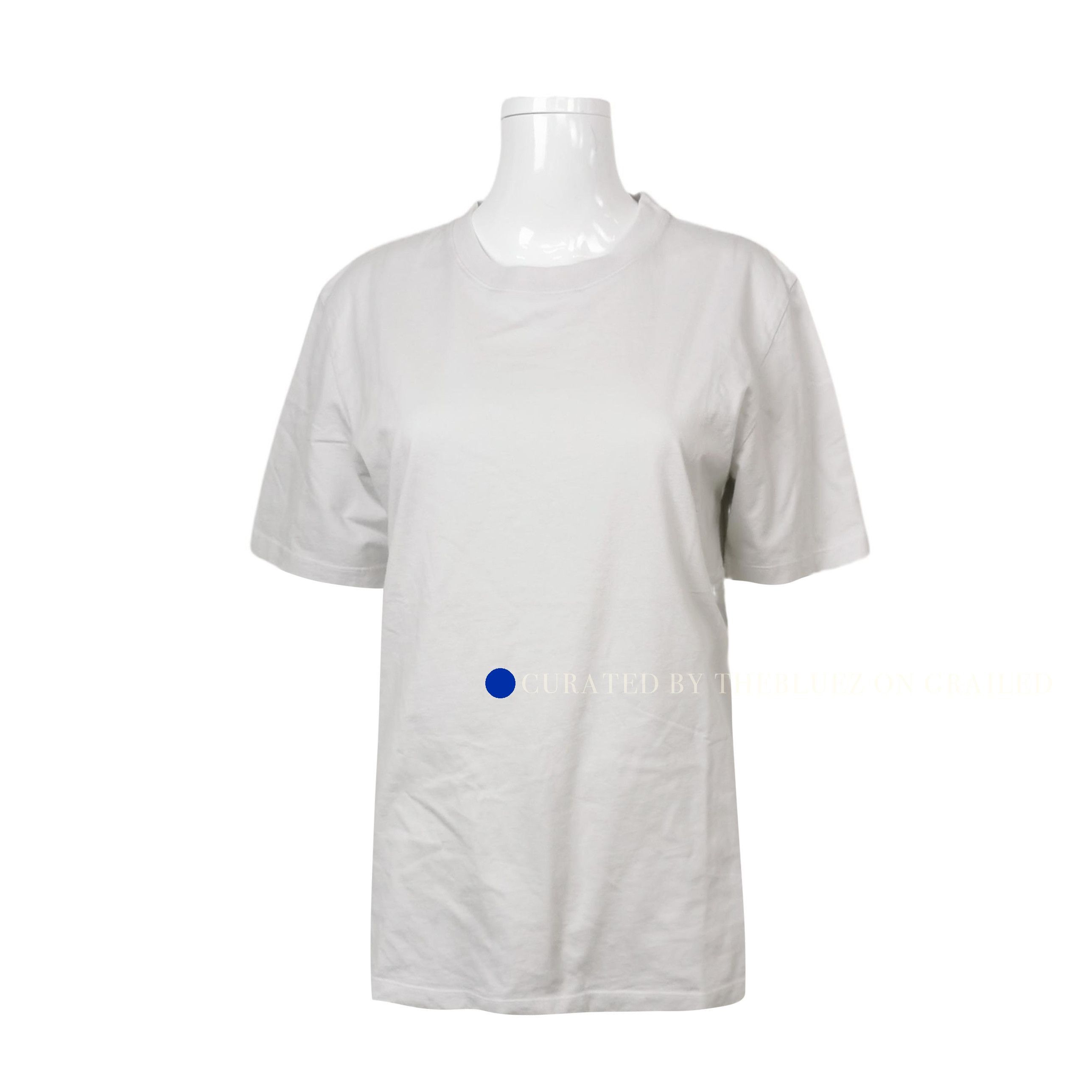 Maison Margiela Minimalist Organic Cotton T-Shirt in White Size US S / EU 44-46 / 1 - 1 Thumbnail