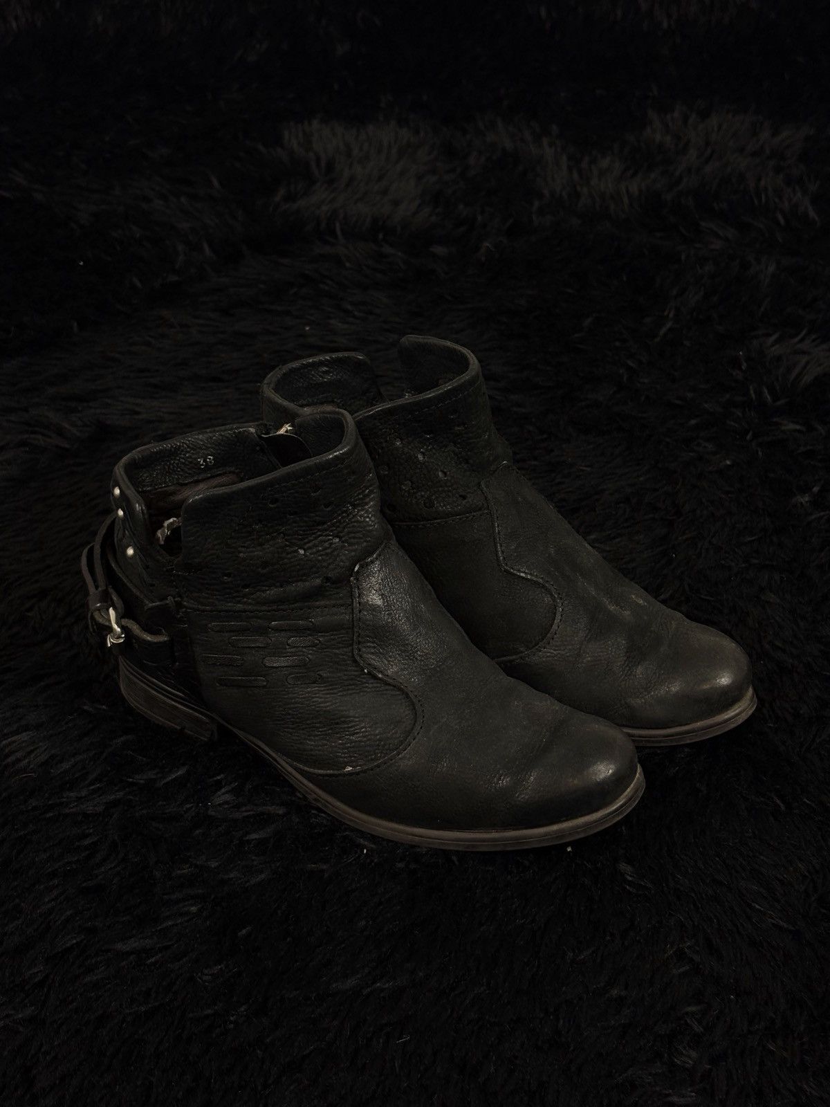 A.S.98 A.S.98 avant garde archive leather boots Size US 8 / IT 38 - 1 Thumbnail