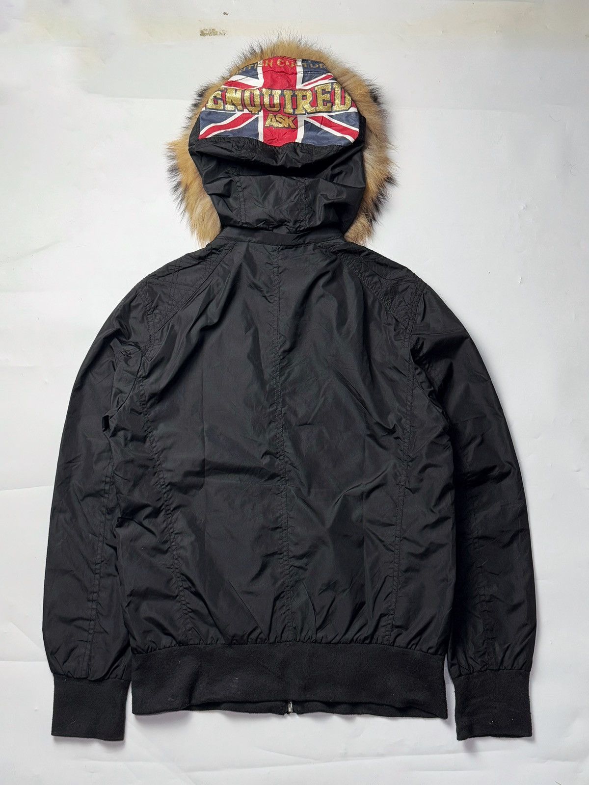 Le Grande Bleu (L.G.B.) Fur Hoodie Jacket ASK Enquared England Size US L / EU 52-54 / 3 - 2 Thumbnail