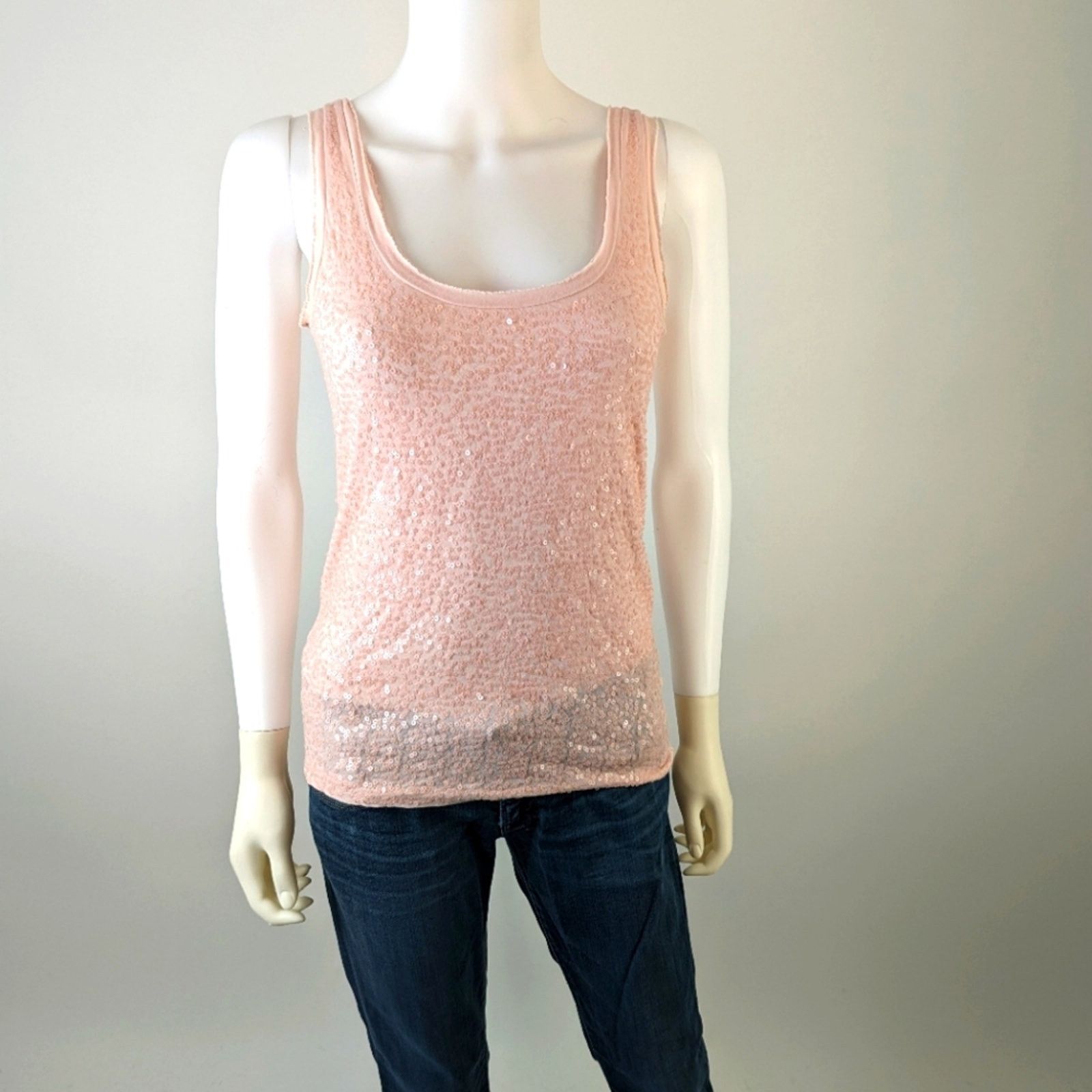 J.Crew J.Crew Shimmering Tank Top XS Size XS / US 0-2 / IT 36-38 - 1 Thumbnail