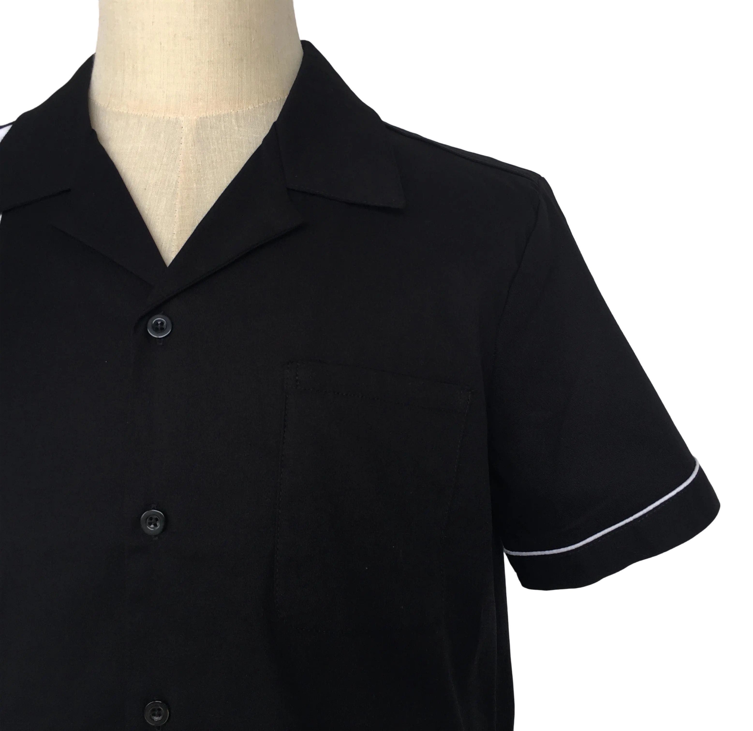 Other Men's casual shirt black&white bowling shirts Size US M / EU 48-50 / 2 - 5 Thumbnail