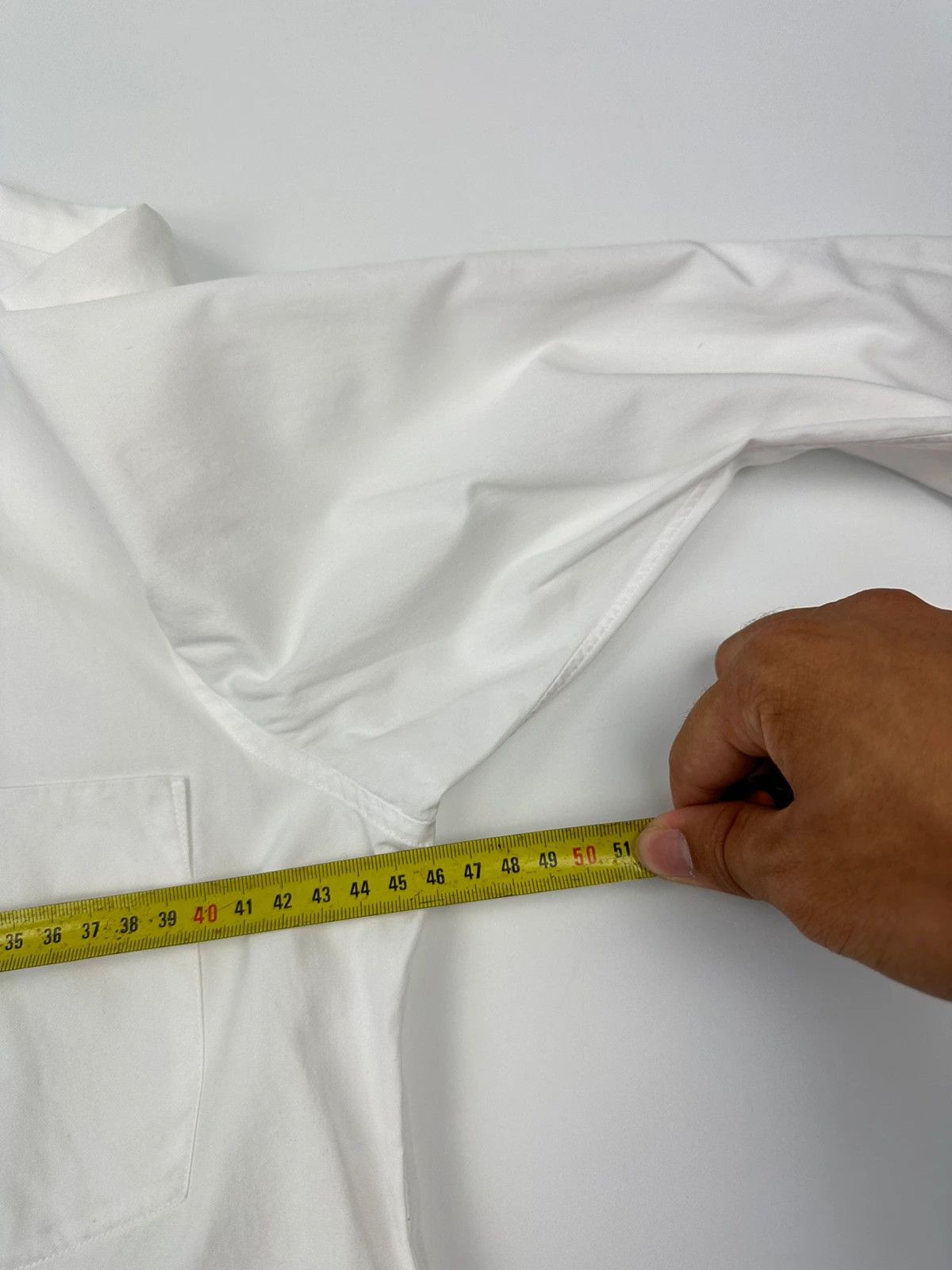 Comme des Garcons Comme Des Garçons 00’s White Cotton Simple Dress Shirt Size S / US 4 / IT 40 - 11 Thumbnail