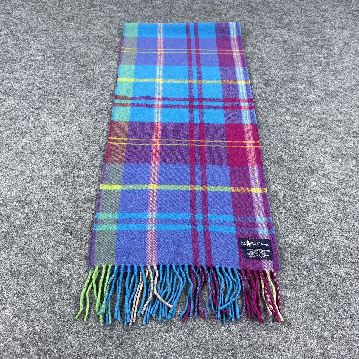 Polo Ralph Lauren × Vintage Polo Ralph Lauren Scarf # Muffler # Neckwear # D176 Size ONE SIZE - 3 Thumbnail