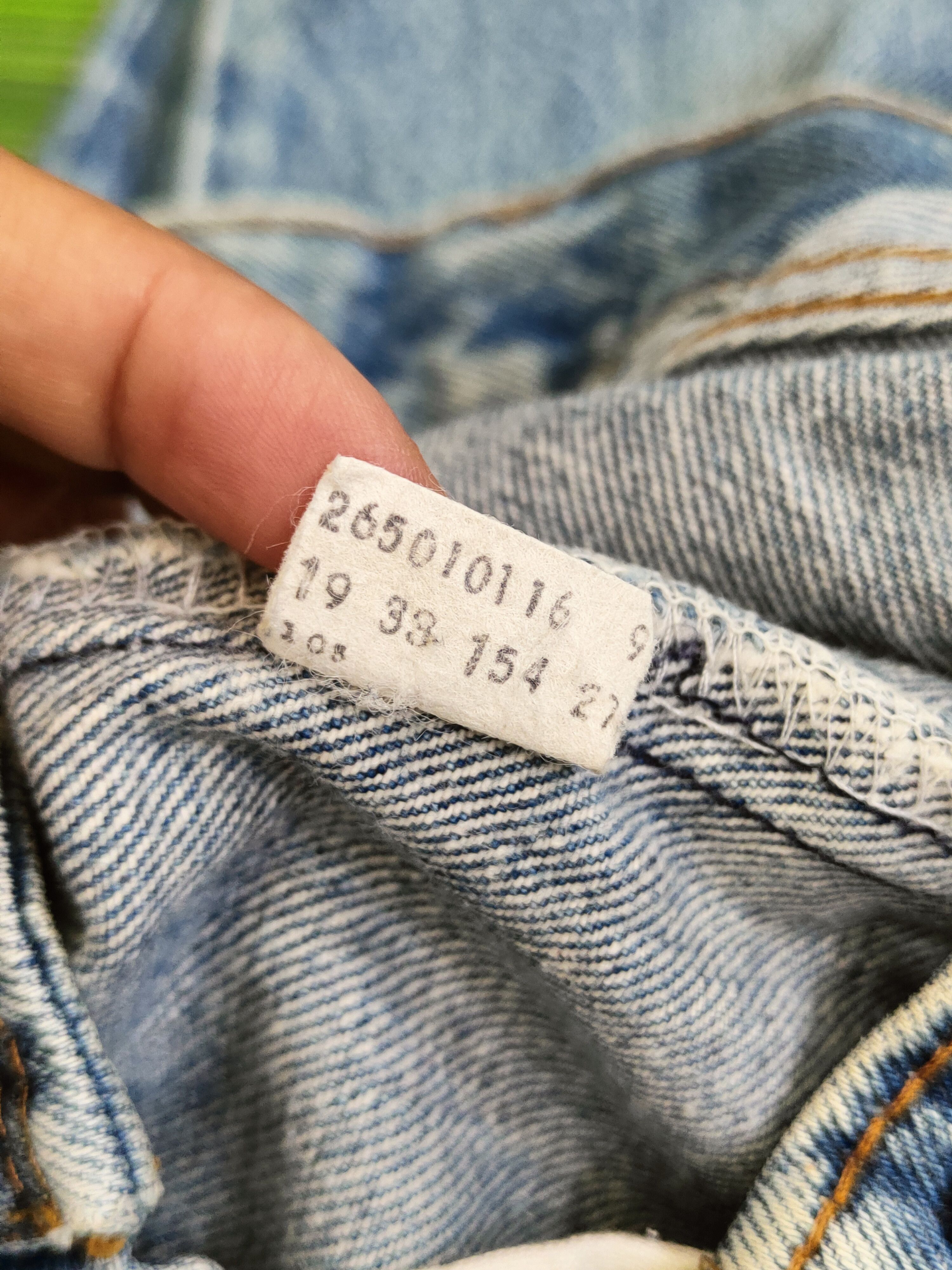 Levi's D 80' vintage levi's Blue Distressed Ripped Jeans #S2908 Size US 26 / EU 42 - 13 Thumbnail