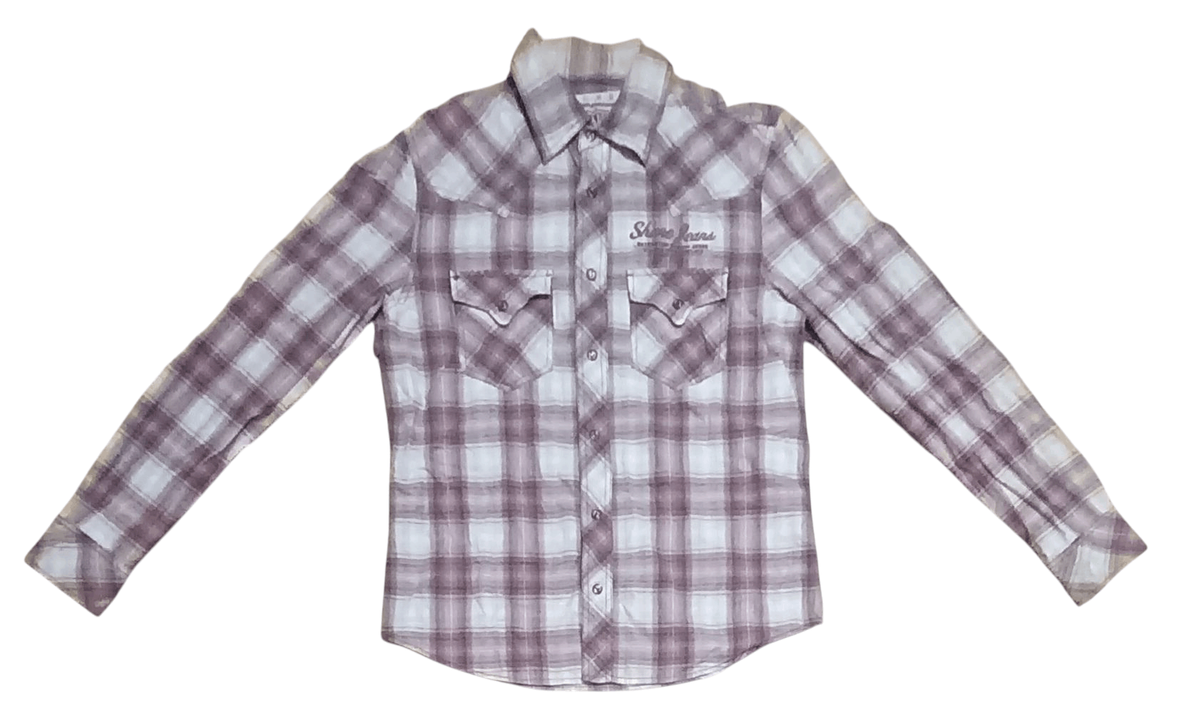 Cowboy Equipment SHANE JEANS COMPANY WESTERNER CHAMBRAY SHIRT Size US L / EU 52-54 / 3 - 1 Thumbnail