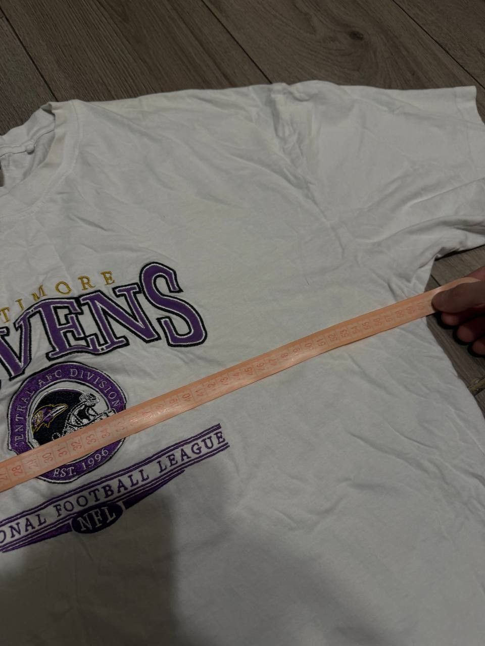 Other VIntage NFL Baltimore Ravens T Shirt Mens Size L White Size US L / EU 52-54 / 3 - 7 Thumbnail