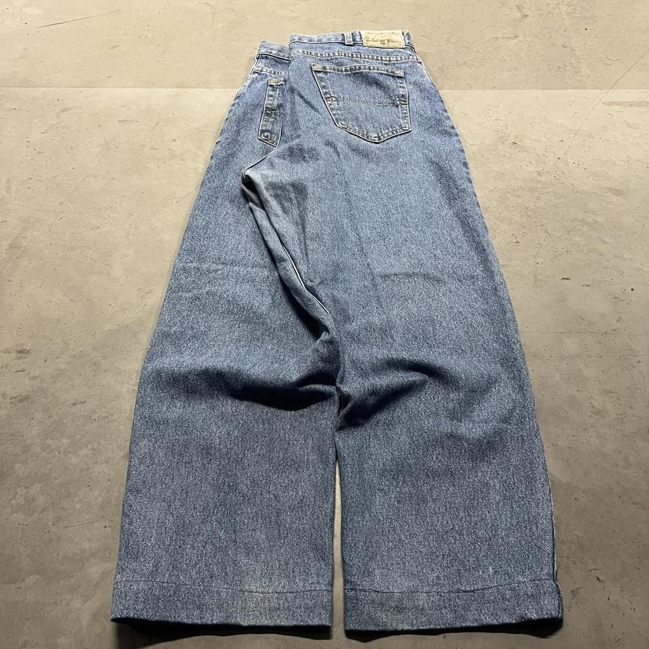 Japanese Brand × Vintage Vintage Y2K Baggy Medium wash skater grunge Denim jeans! Size US 42 / EU 58 - 6 Thumbnail