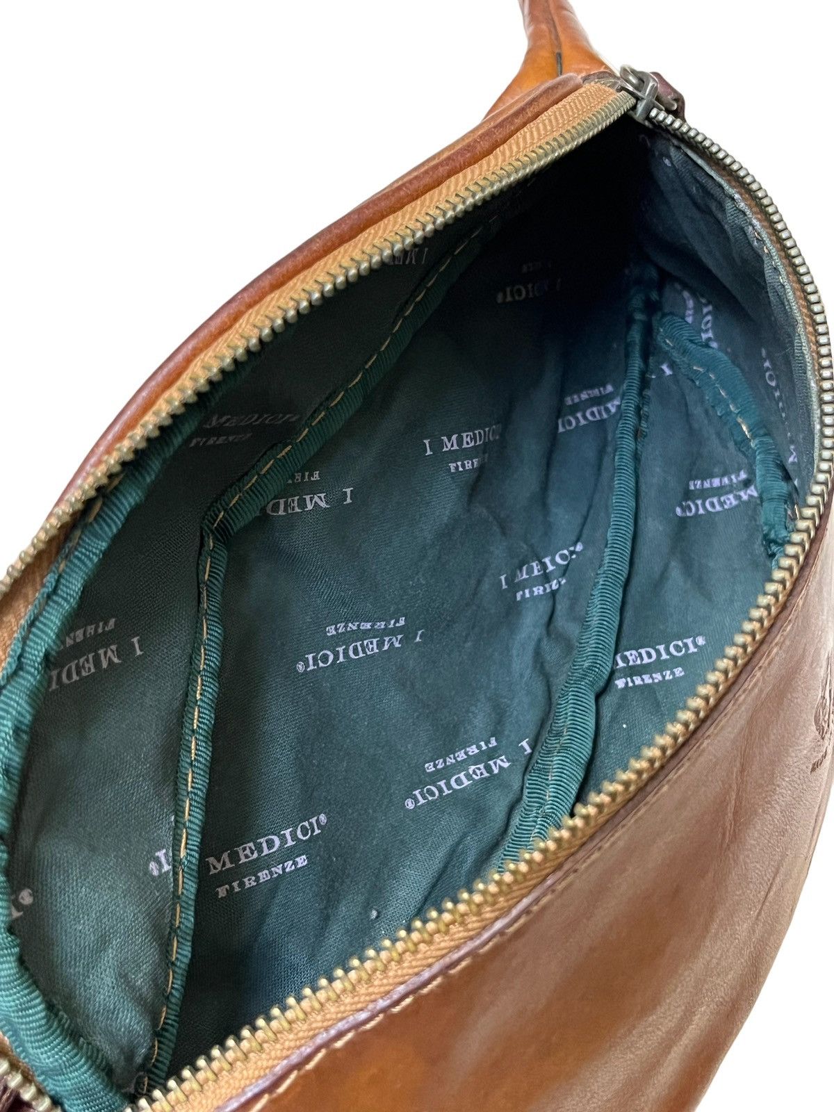 Genuine Leather VINTAGE I MEDICI FANNY PACK/WAIST BAG GENUINE LEATHER Size ONE SIZE - 5 Thumbnail