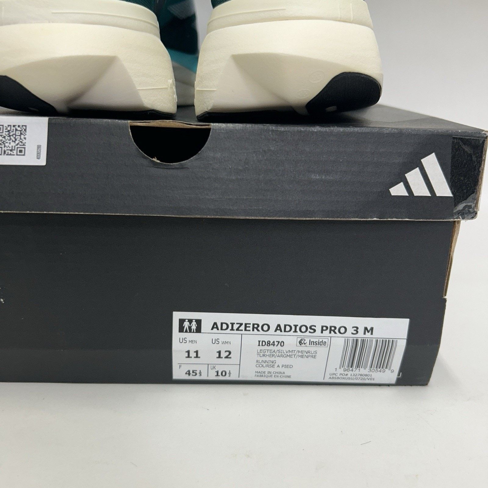 Adidas Adidas Adizero Adios Pro 3 “Legacy Teal” ID8470 Size US 11 / EU 44 - 5 Thumbnail