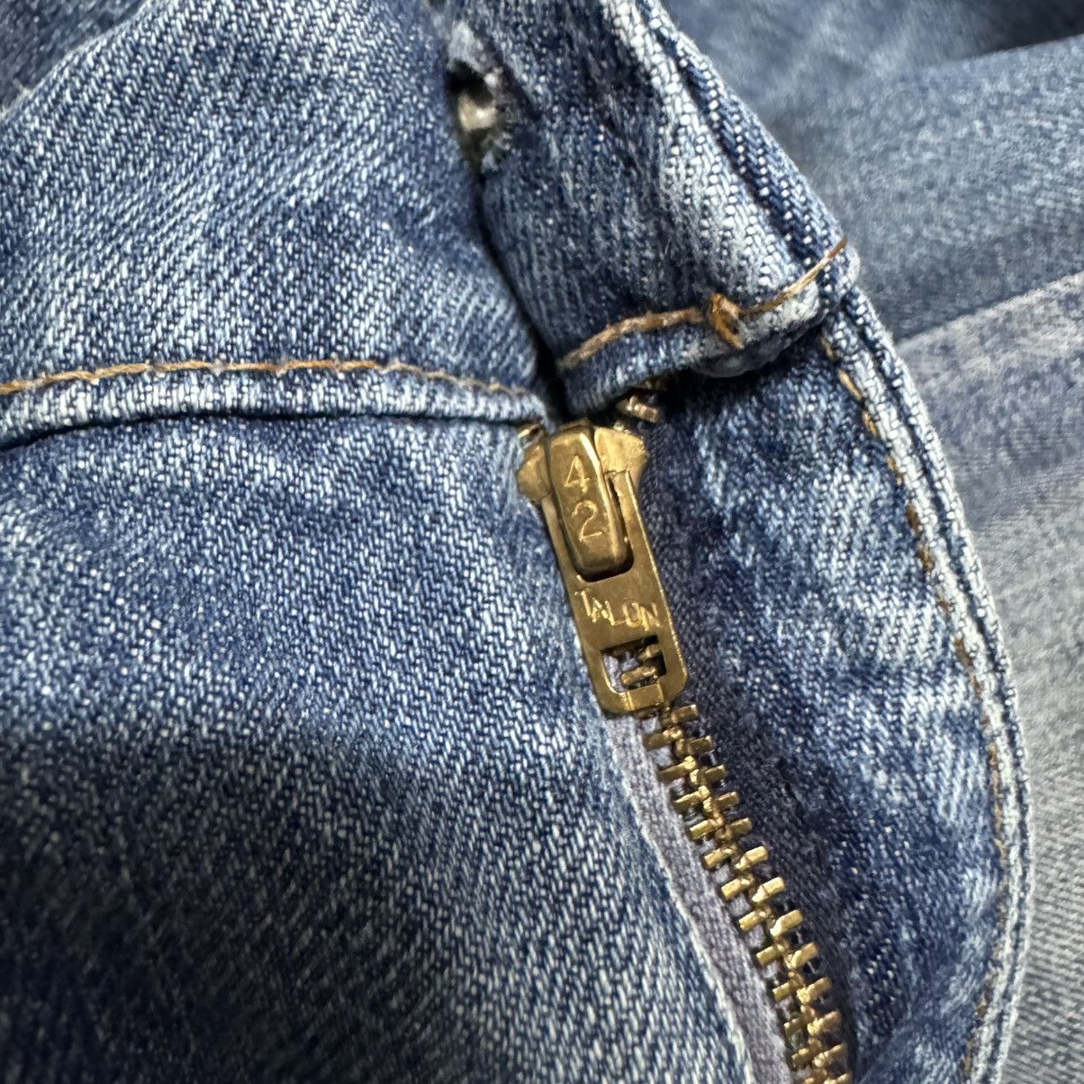 Hedi Slimane Vintage 70s Levis 646 Flare Jeans Hedi Slimane Size US 29 - 19 Thumbnail