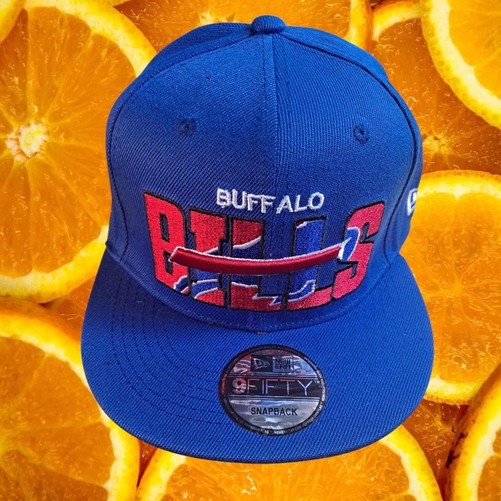 New Era Buffalo Bills New Era NFL Royal Blue Snapback Hat Football Size ONE SIZE - 1 Thumbnail