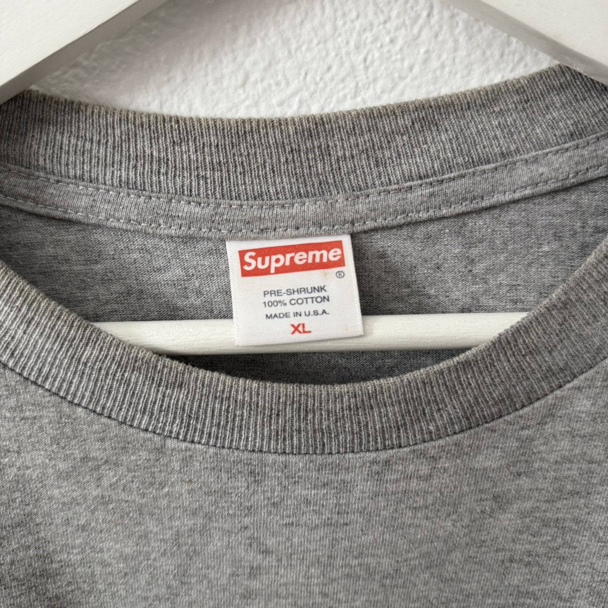 Supreme Supreme Men's Grey T-shirt Size US XL / EU 56 / 4 - 7 Thumbnail