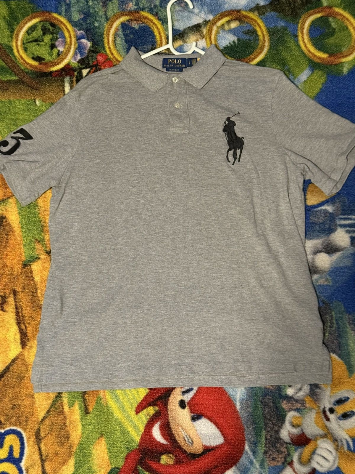 Polo Ralph Lauren Grey Polo Ralph Lauren polo shirt Size US L / EU 52-54 / 3 - 1 Thumbnail
