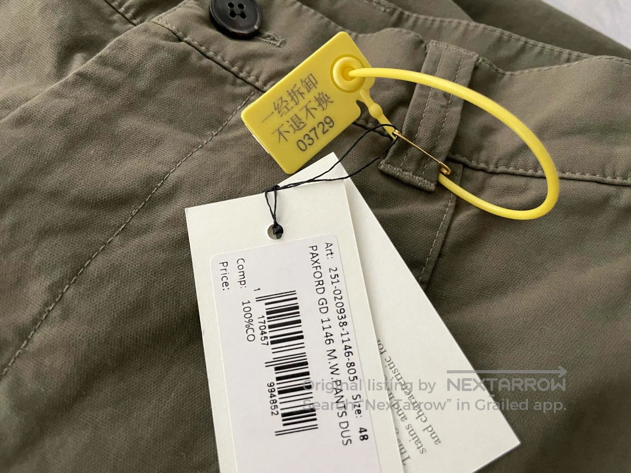 Dries Van Noten DRIES VAN NOTEN Side Pocket Work Pants Size US 32 / EU 48 - 5 Thumbnail