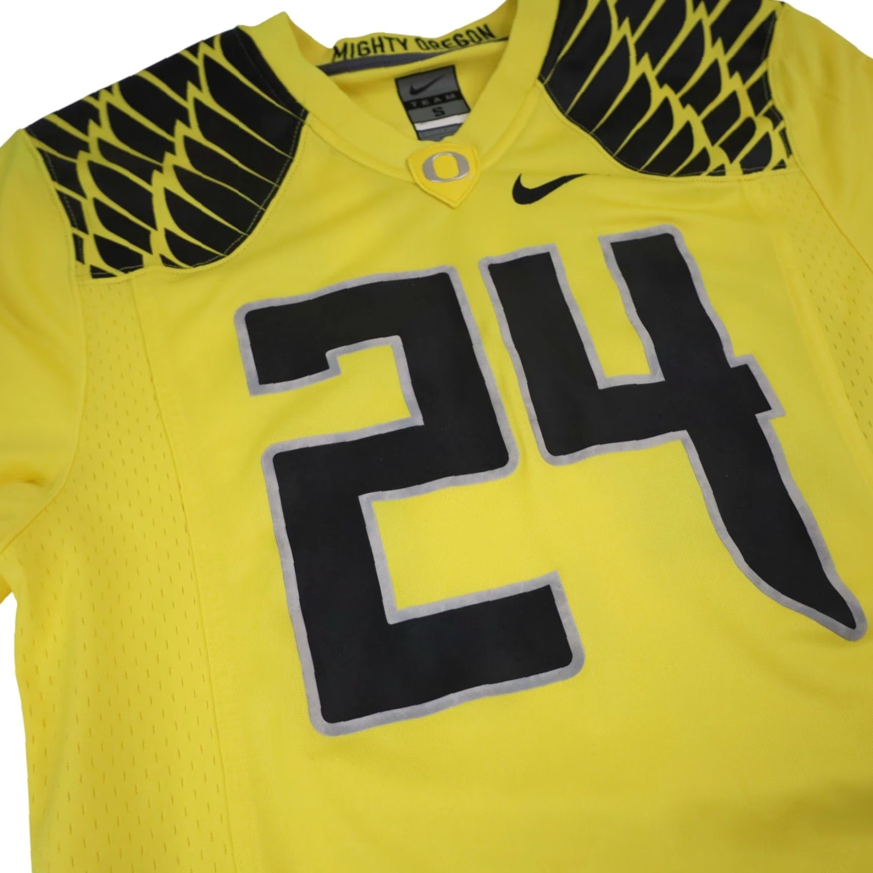 Nike VINTAGE Nike University of Oregon Ducks Football Jersey Shirt Mens Small Yellow Ducks Football Jersey Shirt Mens Small Yellow Size US S / EU 44-46 / 1 - 6 Thumbnail