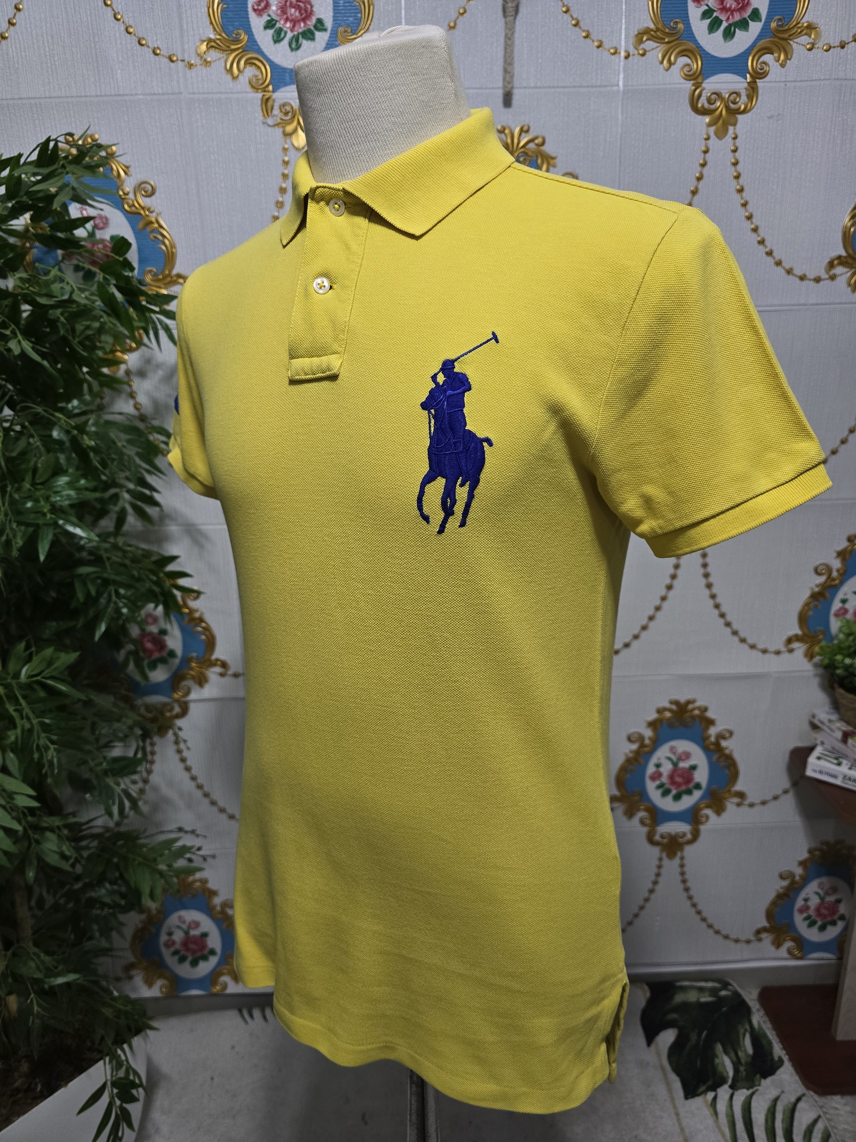 Polo Ralph Lauren Polo Ralph Lauren Big Pony polo shirt with a navy blue logo Size US S / EU 44-46 / 1 - 5 Thumbnail