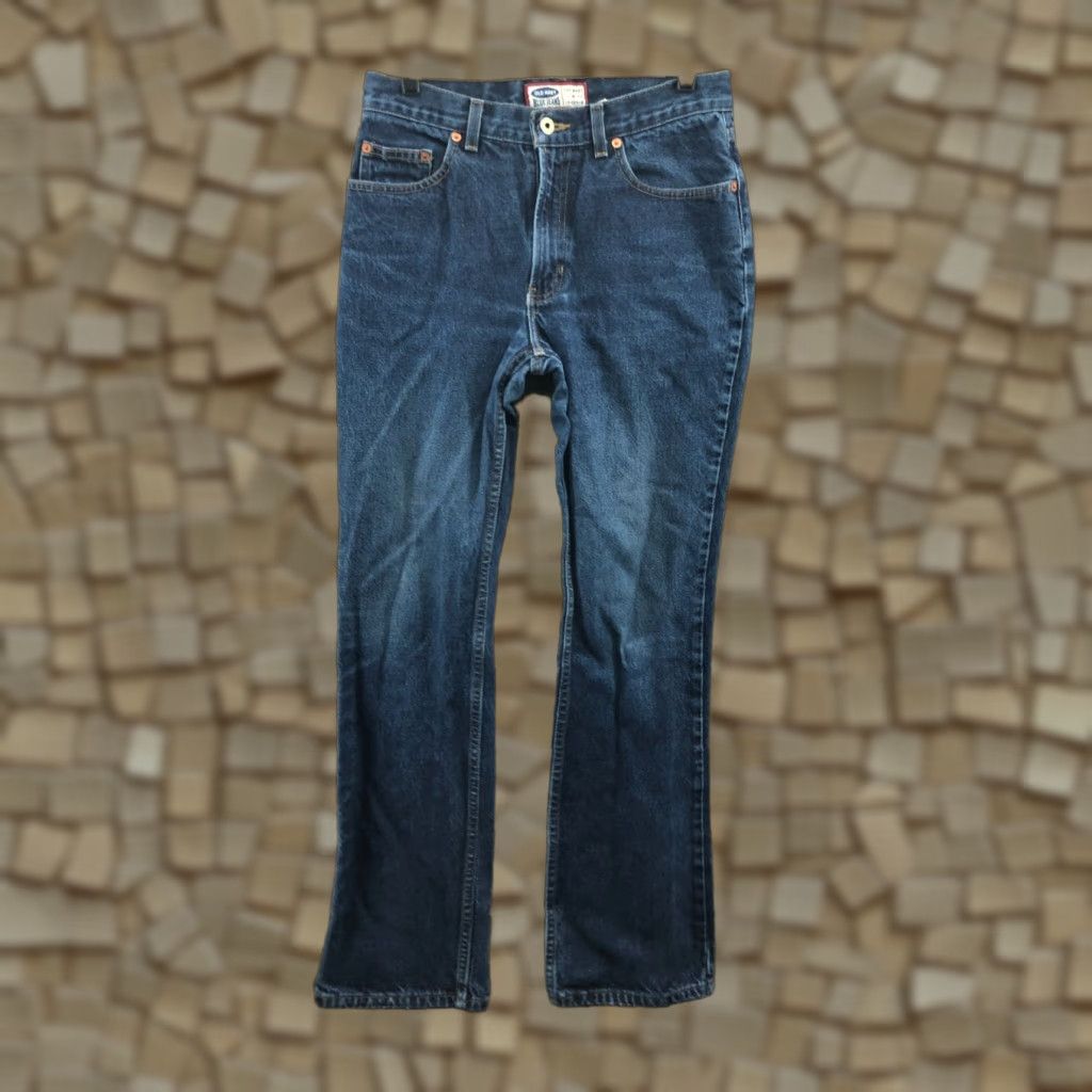 Old Navy Old Navy Jeans Bootcut Womens Regular Size 8 Medium Wash Blue Denim 5-Pocket 31 In Inseam Cotton Zip Button Belt Loops Size 30" / US 8 / IT 44 - 1 Thumbnail