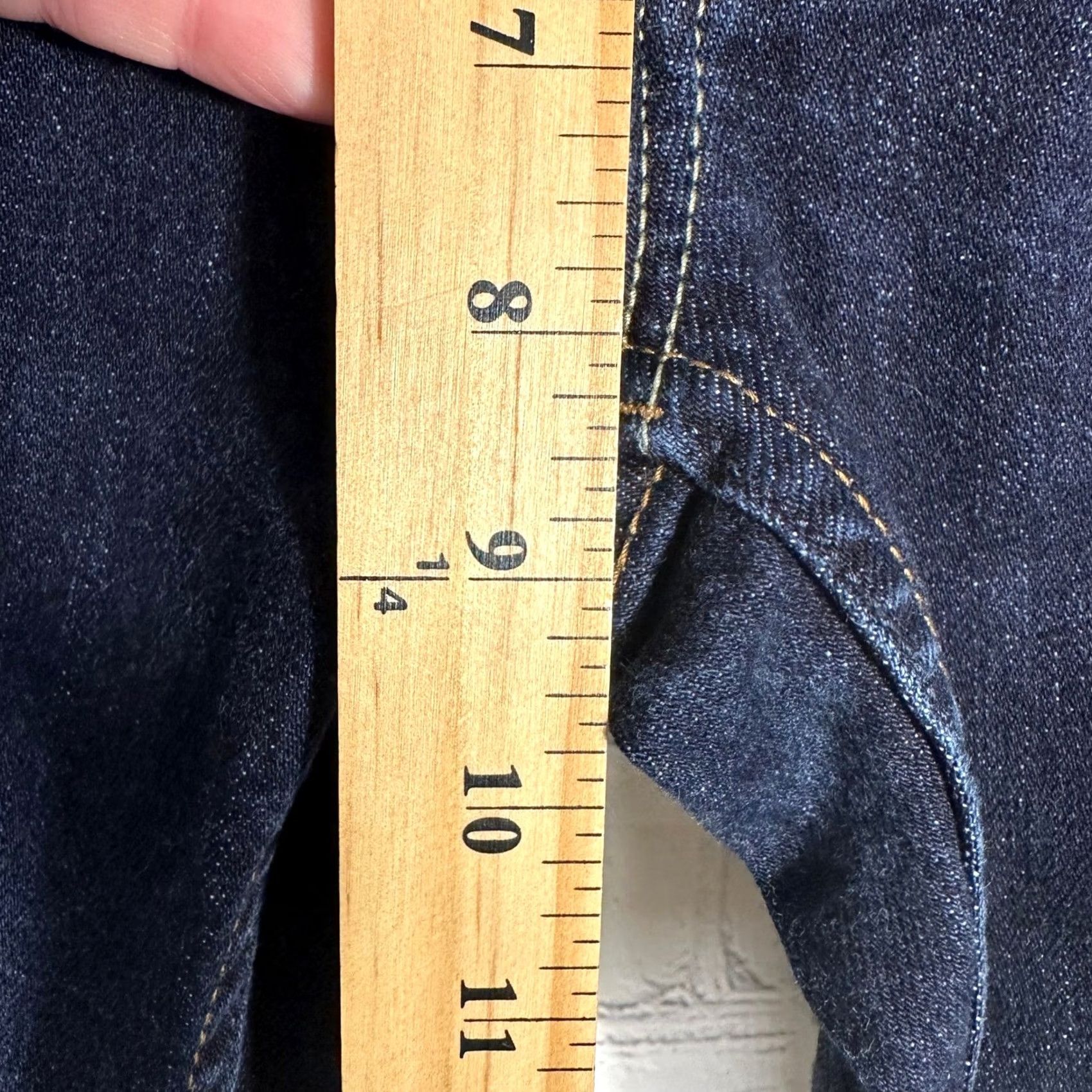 Polo Ralph Lauren Ralph Lauren Sport Blue Label Jeans Womens 27 Slim Indigo 5-Pocket Embroidered Crest Stretch Cotton Blend Denim 32Inseam Womens Size 27" / US 4 / IT 40 - 7 Thumbnail