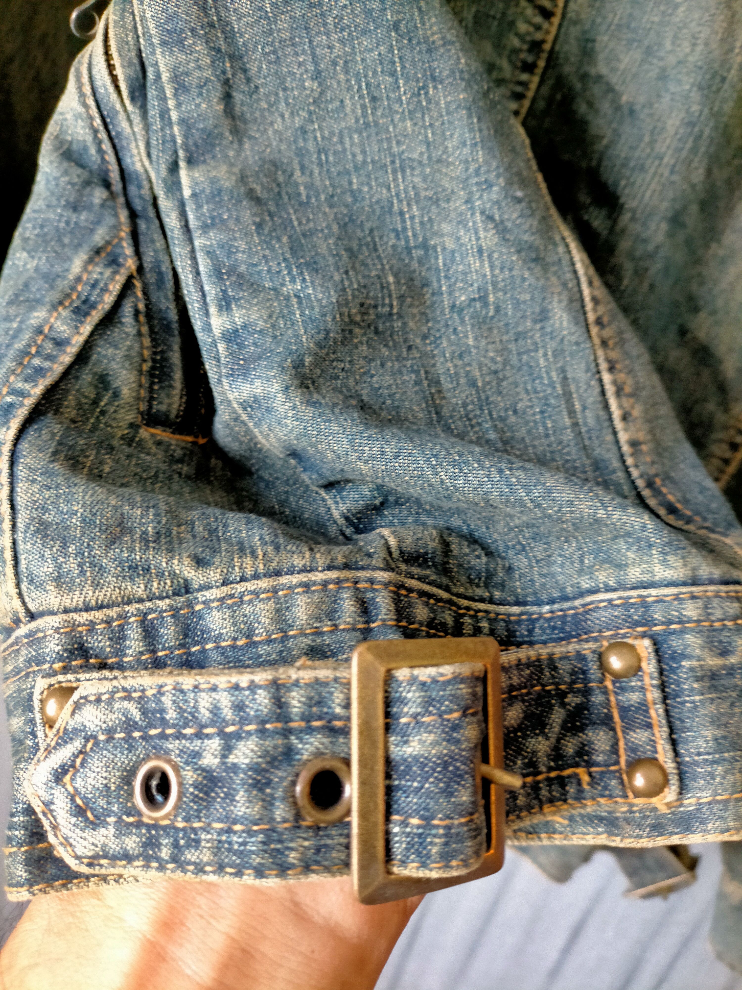 In The Attic In the Attic Denim Jacket Zipped Punk Style Size US L / EU 52-54 / 3 - 20 Thumbnail
