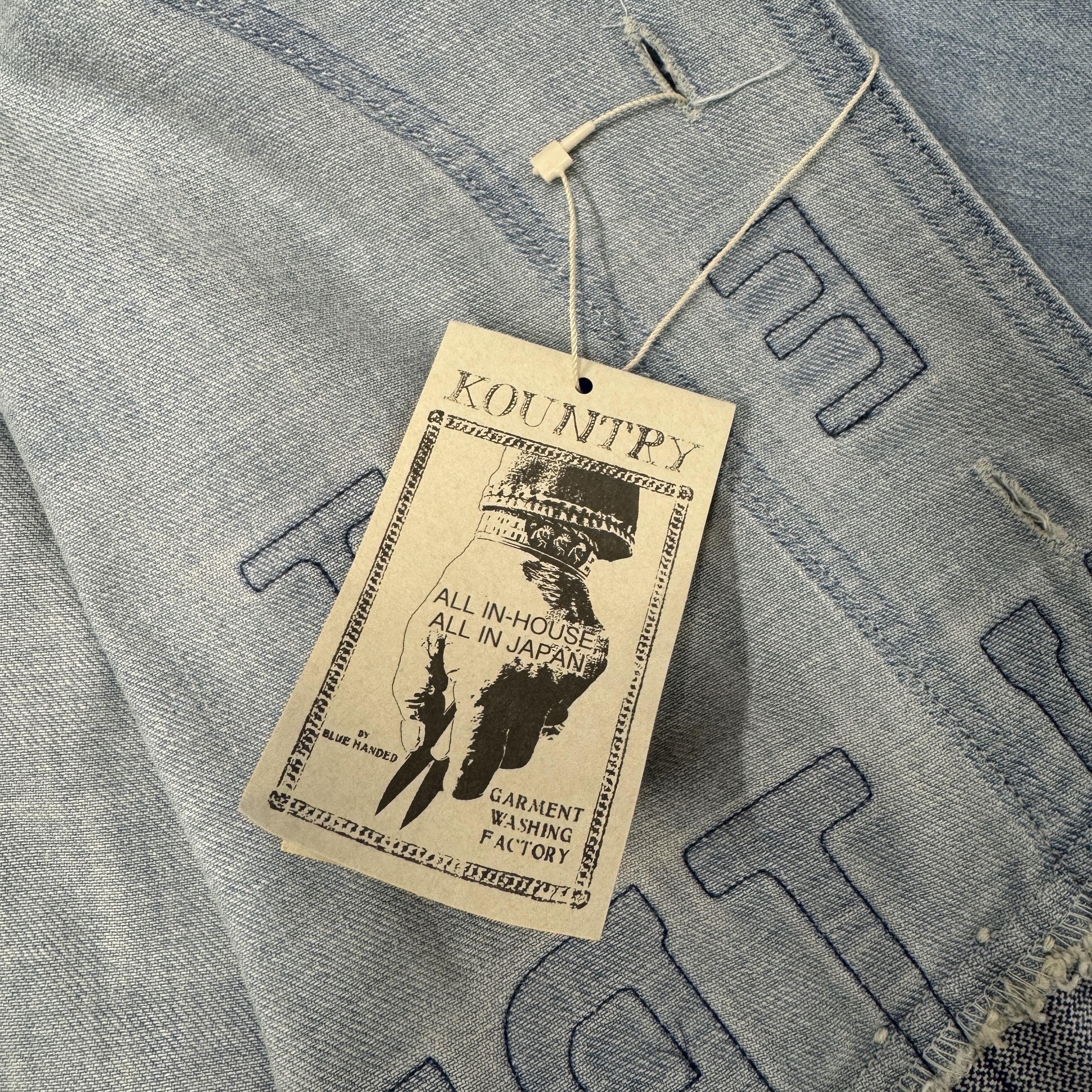 Kapital Kapital Great Kountry Embroidered Shirt In Blue RRP £650 Size US M / EU 48-50 / 2 - 6 Thumbnail