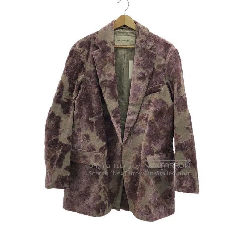 Dries Van Noten Dries Van Noten Runway-Edition Velvet Blazer Coat Size US XS / EU 42 / 0 - 1 Thumbnail