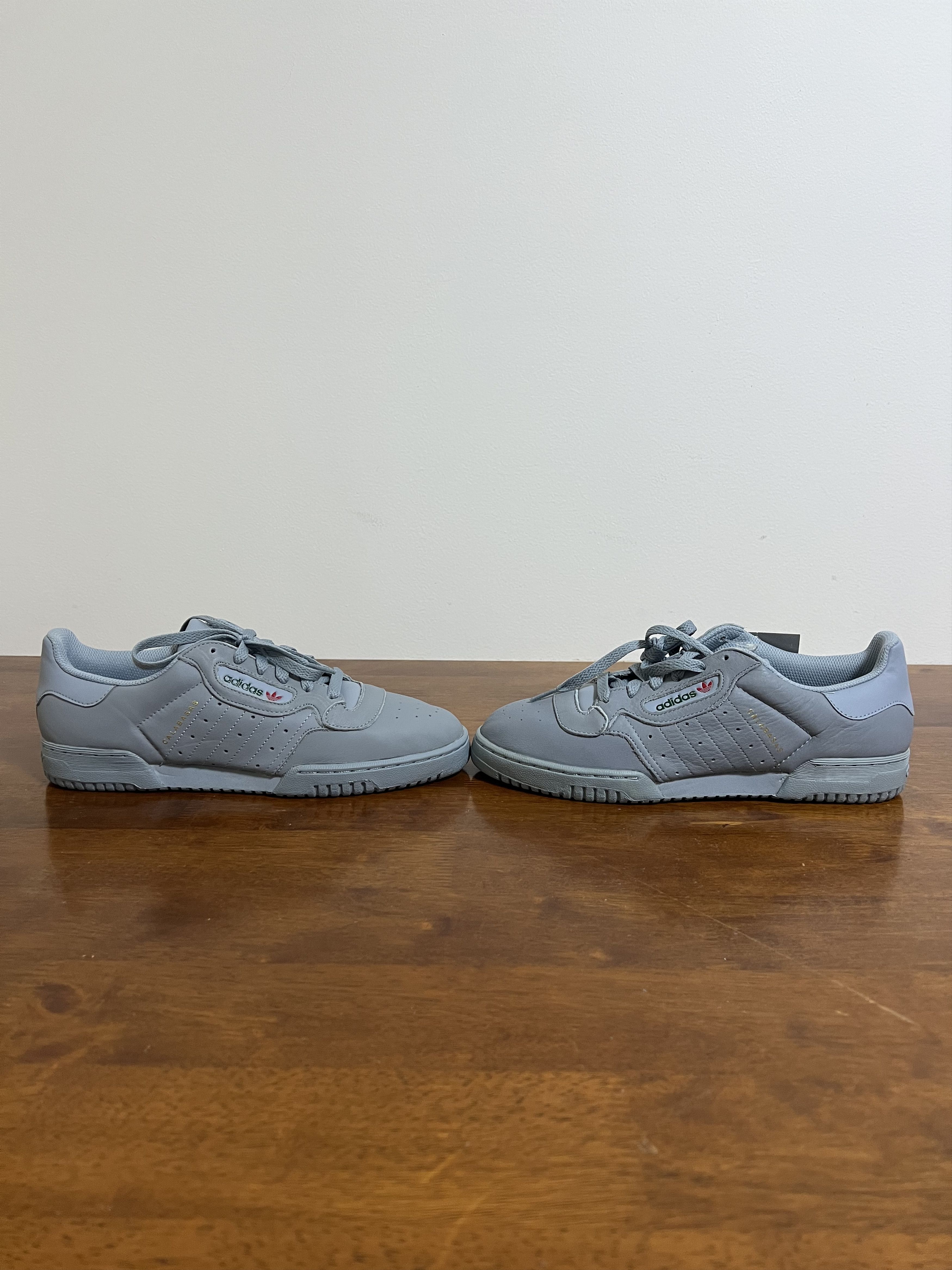 Adidas 💚 2017 Adidas Yeezy Powerphase Calabasas Grey/Supcol/Supcol Size US 9.5 / EU 42-43 - 2 Thumbnail