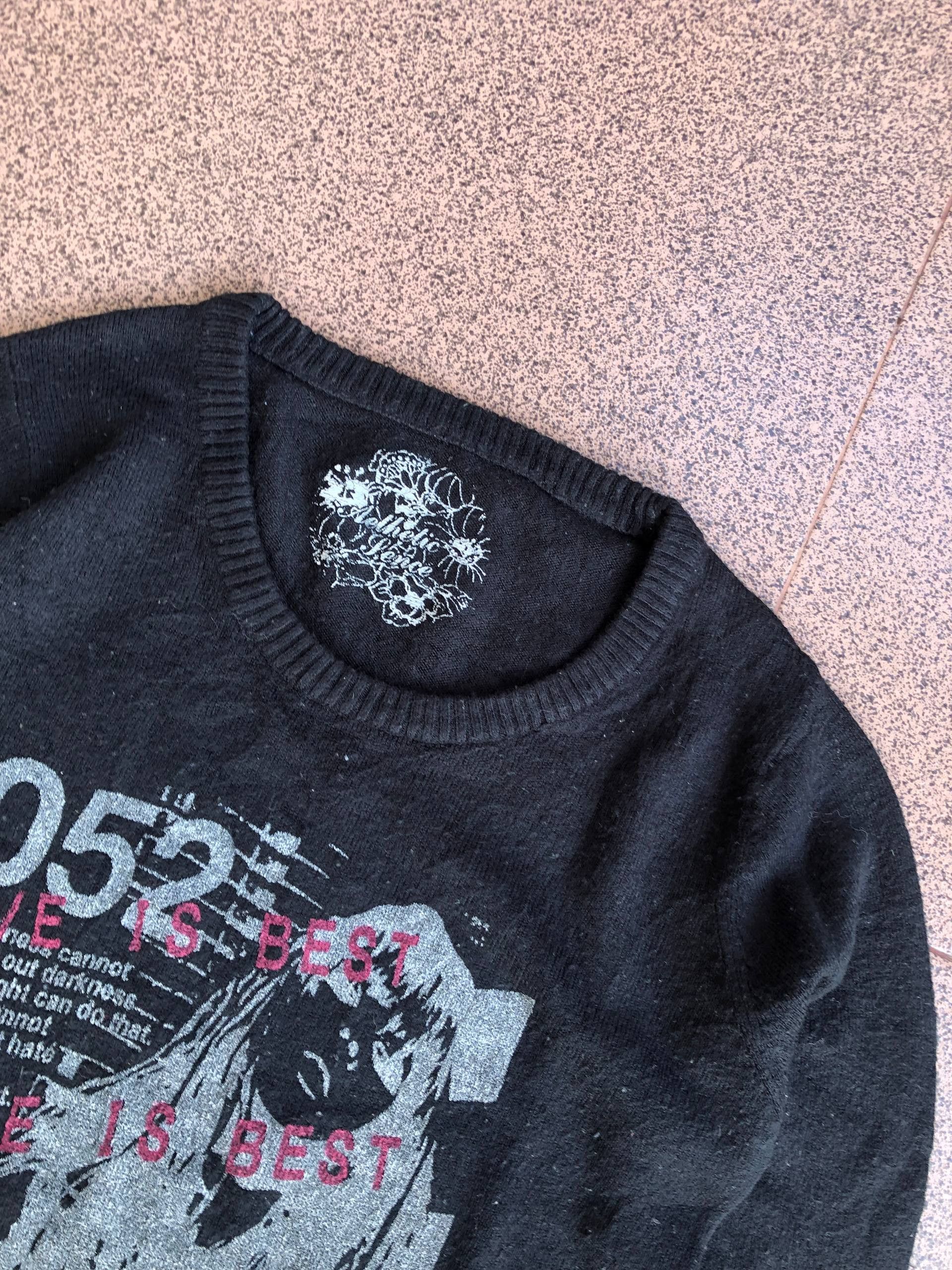 If Six Was Nine 2000s Aetethic Poem Knit longsleeve like Lgb Size M / US 6-8 / IT 42-44 - 6 Thumbnail