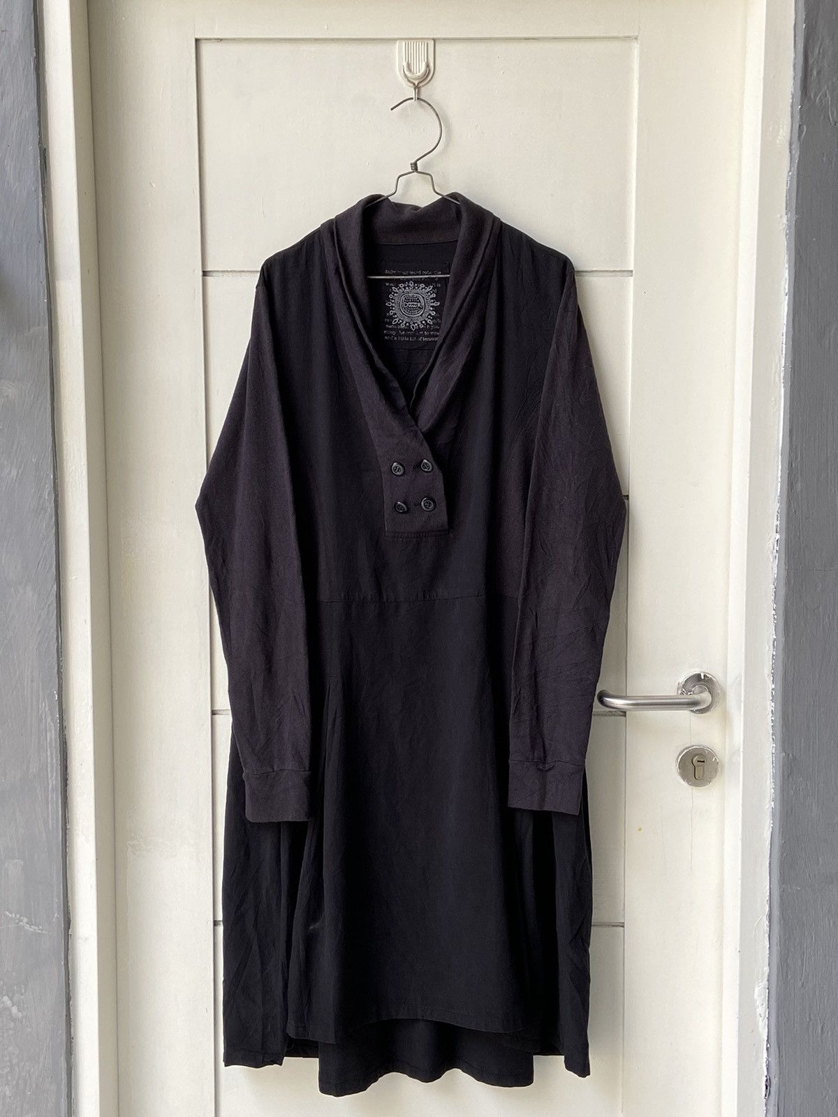 Japanese Brand DW2R Black Sweater