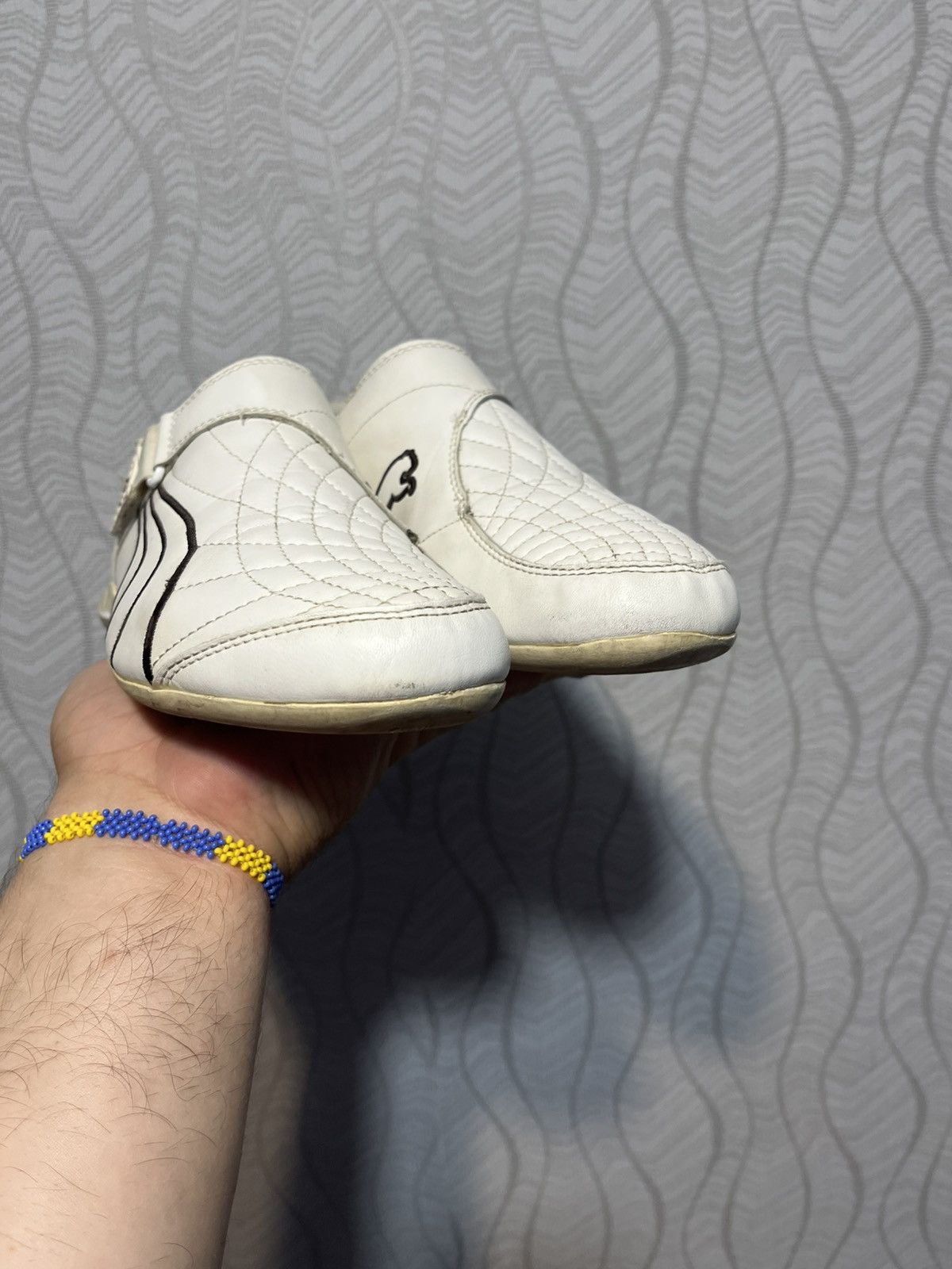 Puma × Vintage Vintage Puma Speed Cat Y2K White Leather Velcro Sneakers Size US 7 / EU 40 - 4 Thumbnail