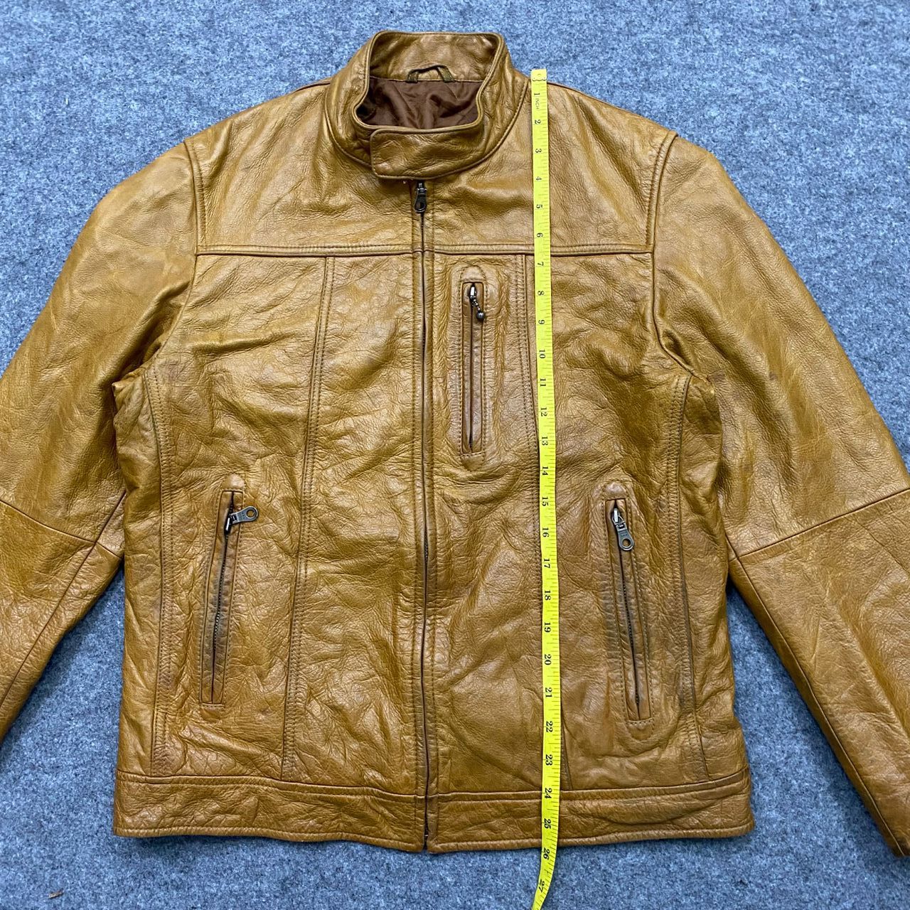 Uniqlo 💥Vintage Uniqlo Motorcycles Racing Leather Jacket Size US L / EU 52-54 / 3 - 6 Thumbnail