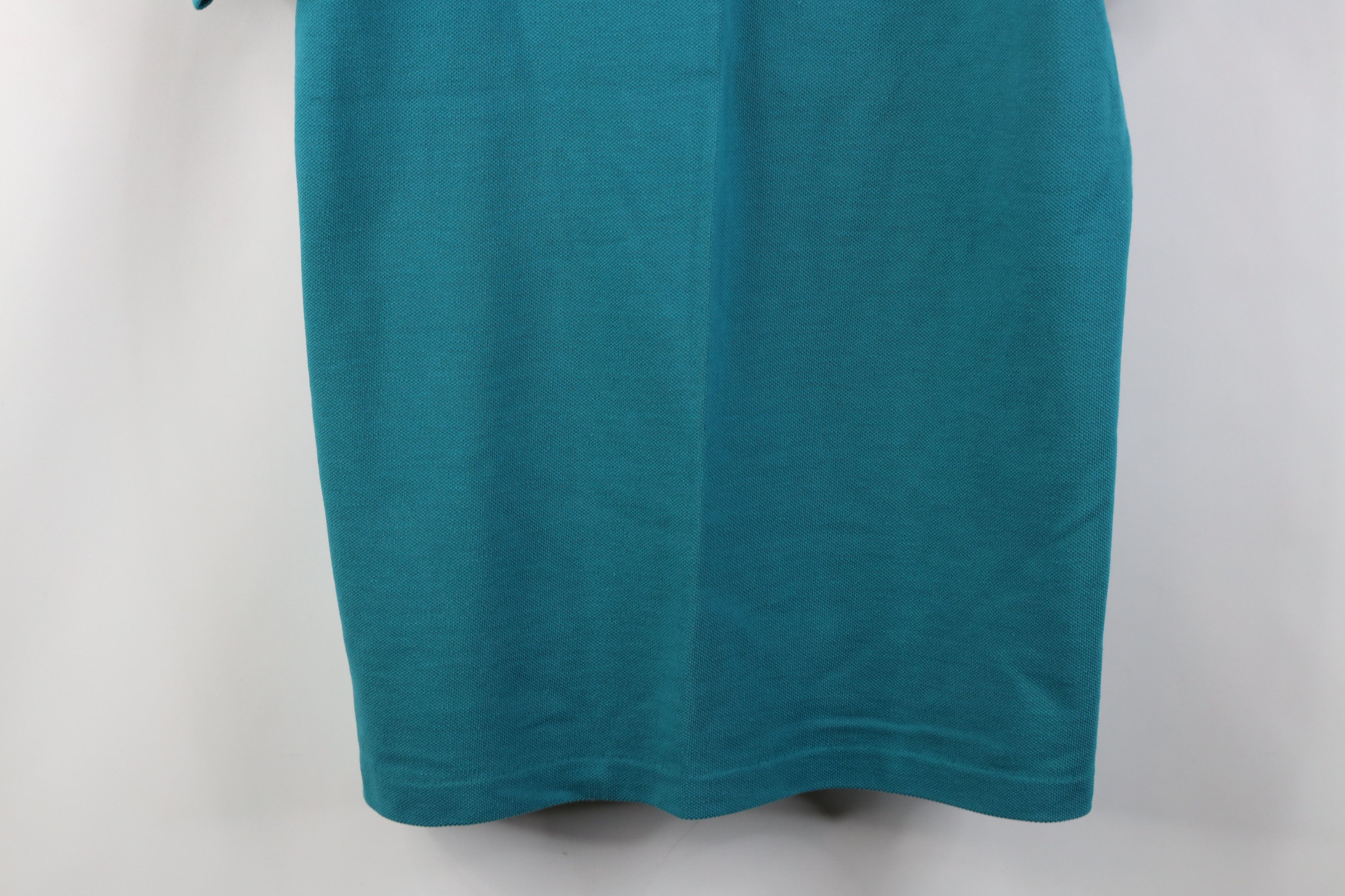 Vintage Vintage 90s Streetwear Short Sleeve Henley T-Shirt Teal USA Size US M / EU 48-50 / 2 - 3 Thumbnail