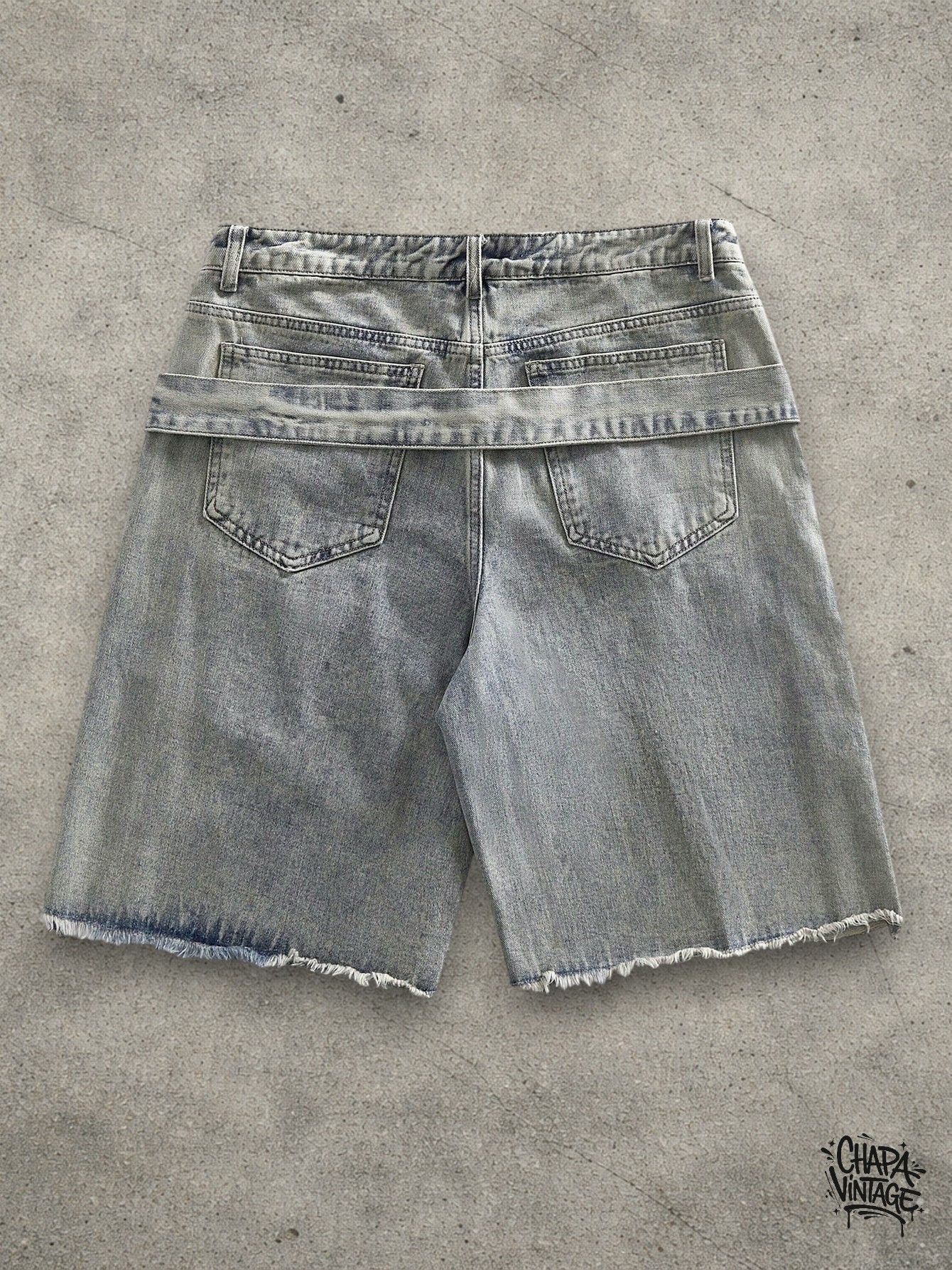 Vintage Opium denim shorts Size US 32 / EU 48 - 2 Thumbnail