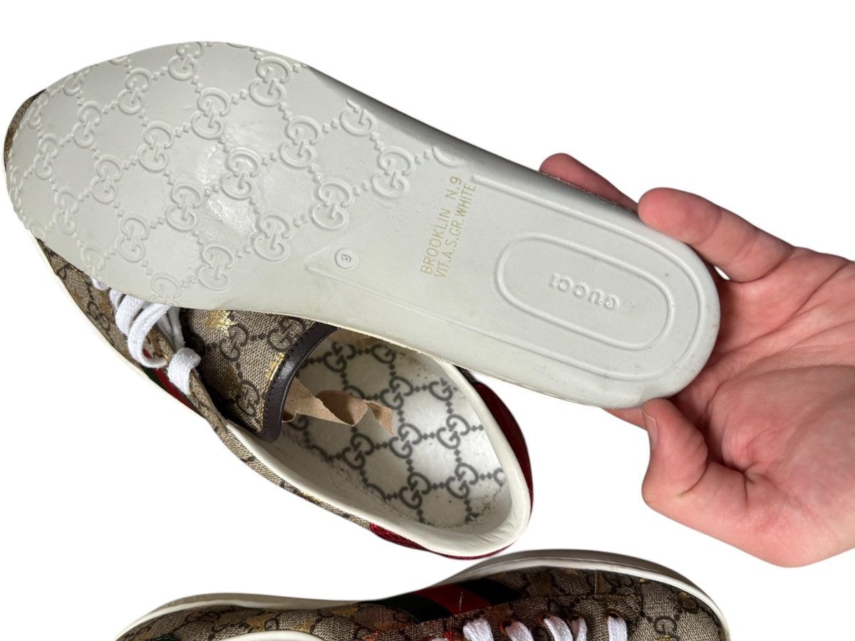 Gucci Gucci Ace Monogram sneakers Size US 9.5 / EU 42-43 - 10 Thumbnail