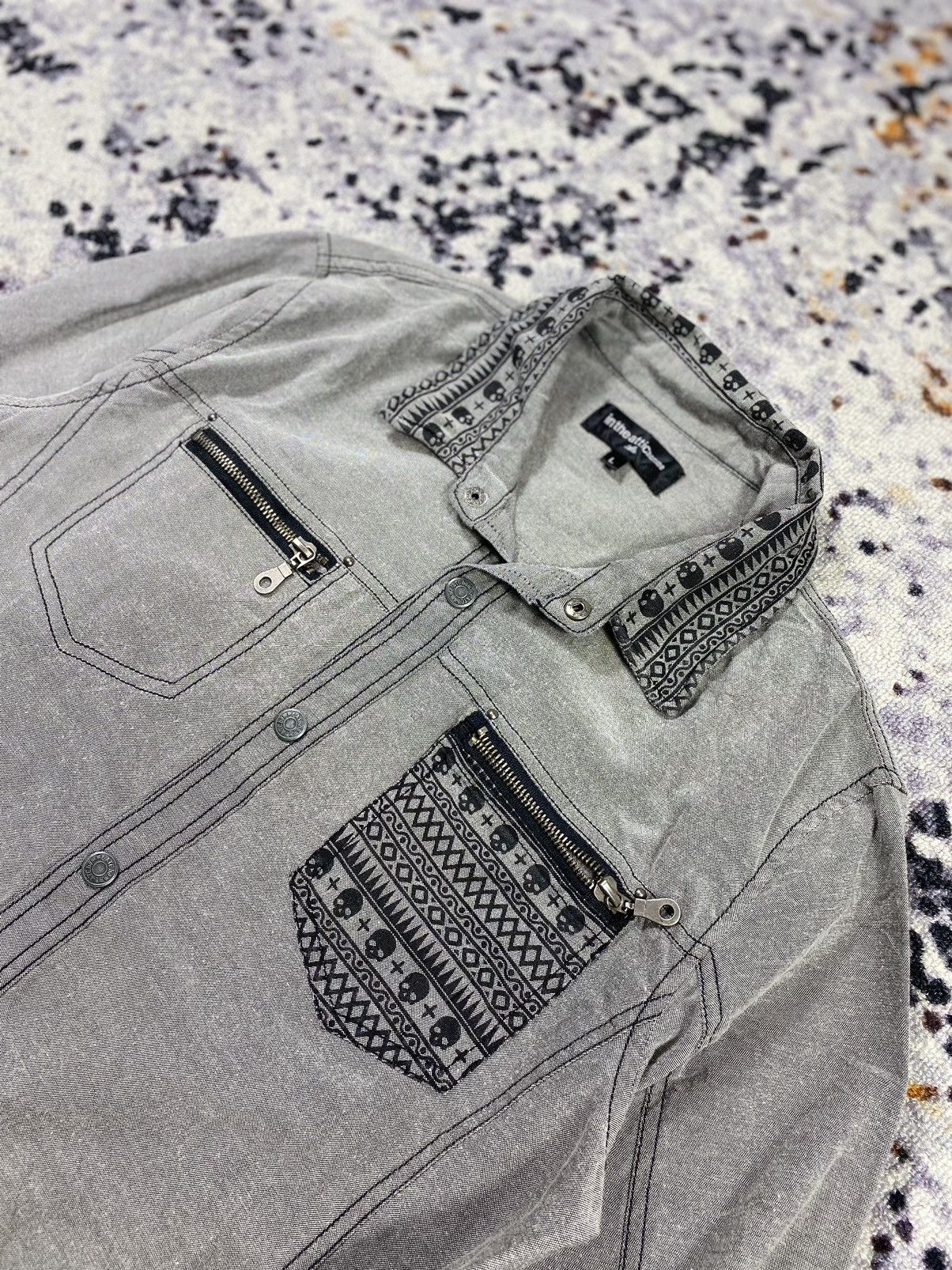 In The Attic In the attic homme skull ziper western style Shirt Size US L / EU 52-54 / 3 - 2 Thumbnail