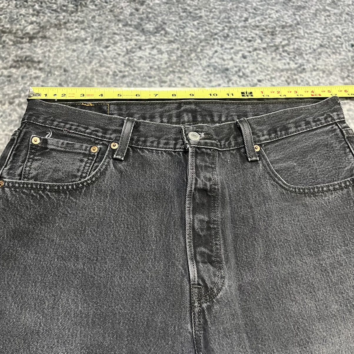 Levi's Vintage 2000s Levi's 501 Button Fly Grunge Skater Jeans Size US 34 / EU 50 - 8 Thumbnail