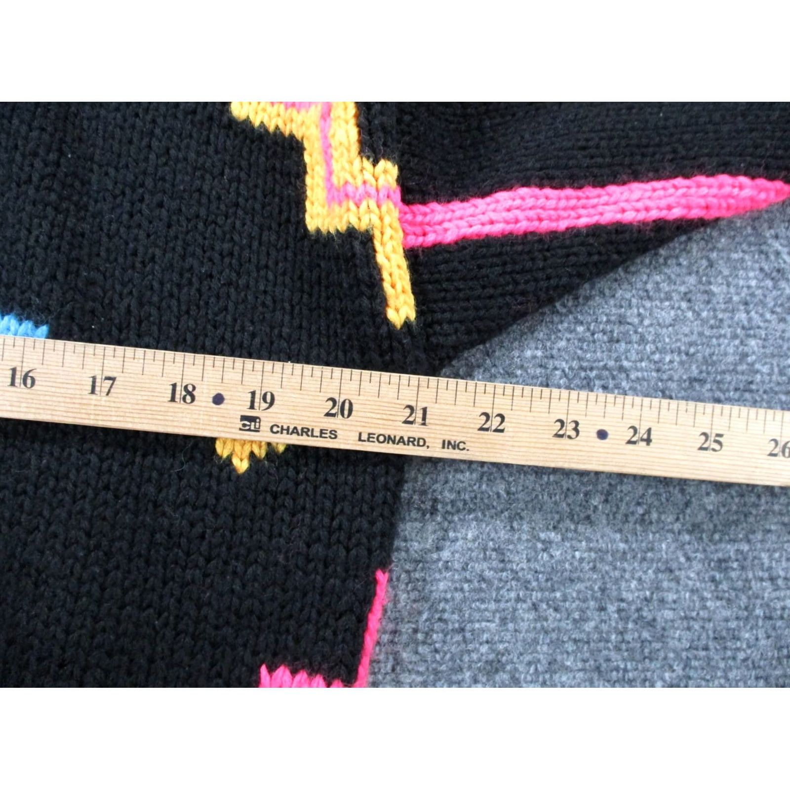 Obermeyer Obermeyer Sweater Womens S Colorful Multicolor Wool Acrylic Neon Aztec Retro Y2K Geometric Knit Crew Neck Long Sleeve Pullover Thermal Size S / US 4 / IT 40 - 5 Thumbnail