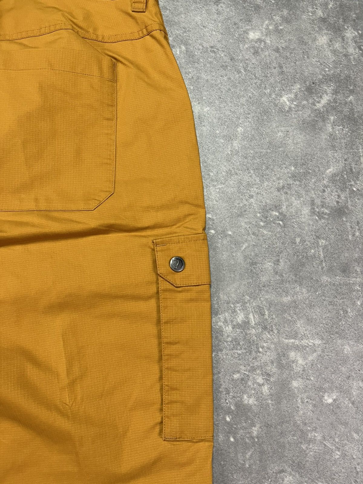 Fjallraven Fjallraven G-1000 Rare Dark Yellow Light Cargo Pants 34 Size US 34 / EU 50 - 14 Thumbnail