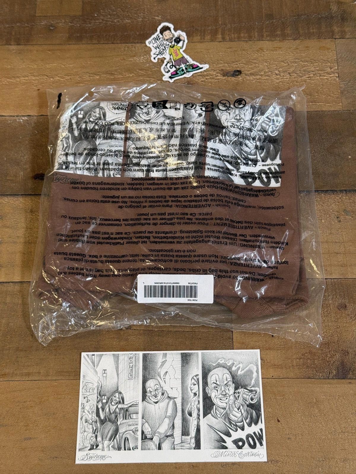 Supreme Supreme Mister Cartoon Tee & Sticker Size Large Size US L / EU 52-54 / 3 - 1 Thumbnail