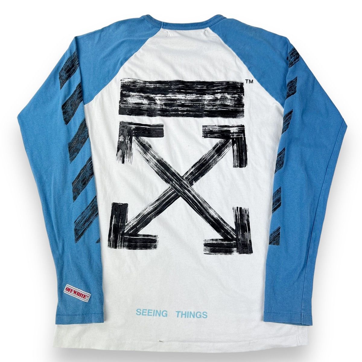 Off-White Off-White Brushed Arrows Raglan Long Sleeve Size US L / EU 52-54 / 3 - 2 Thumbnail