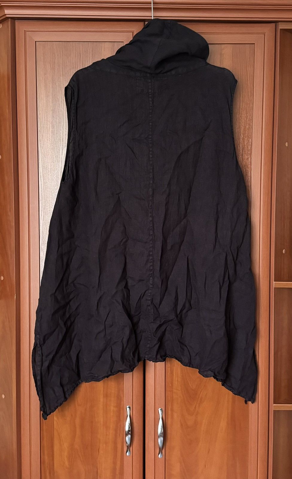 Vintage Grizas 2XL linen purple dark dress sleeveless relaxed Size XXL / US 16-18 / IT 52-54 - 16 Thumbnail