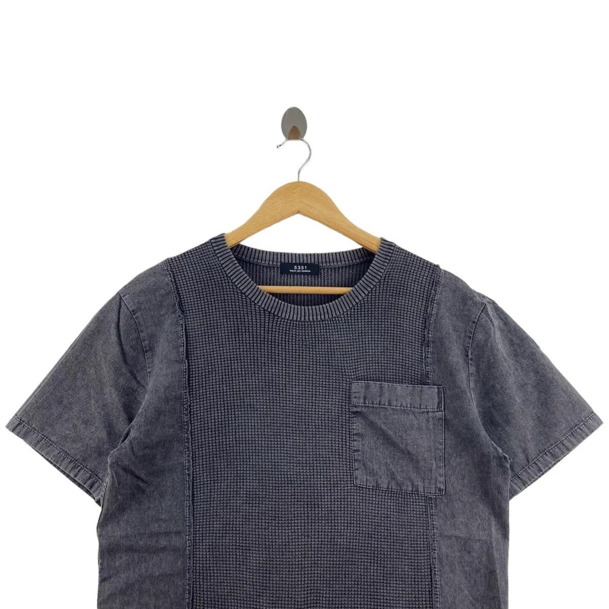 5351 POUR LES HOMMES 5351 POUR LES HOMMES Natural Dye Plain Tee Shirt Minimalist Size US M / EU 48-50 / 2 - 2 Thumbnail
