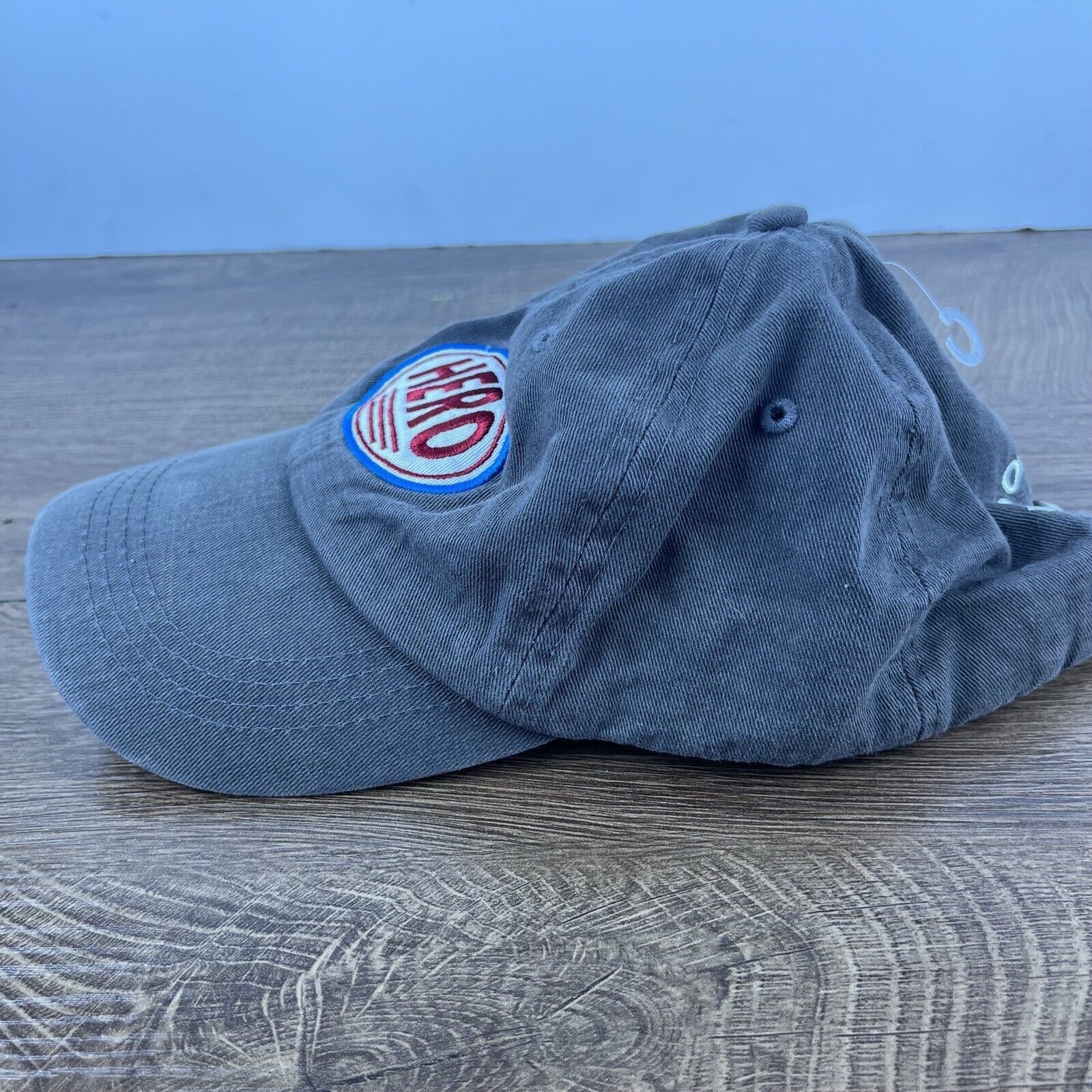 Other Gray Hero Hat Hero Baseball Hat Gray Adjustable Hat Gray Adu Size ONE SIZE - 7 Thumbnail