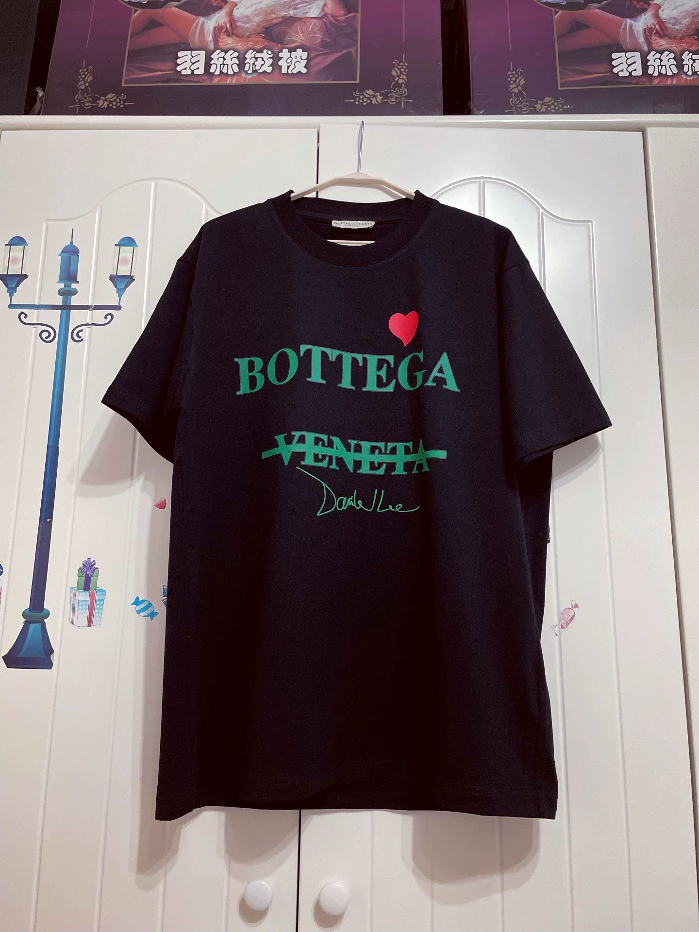 BOTTEGA VENETA ブラック Tシャツ XL Bottega Veneta Black DoubleLayered Cotton Jersey TShirt M | eBay
