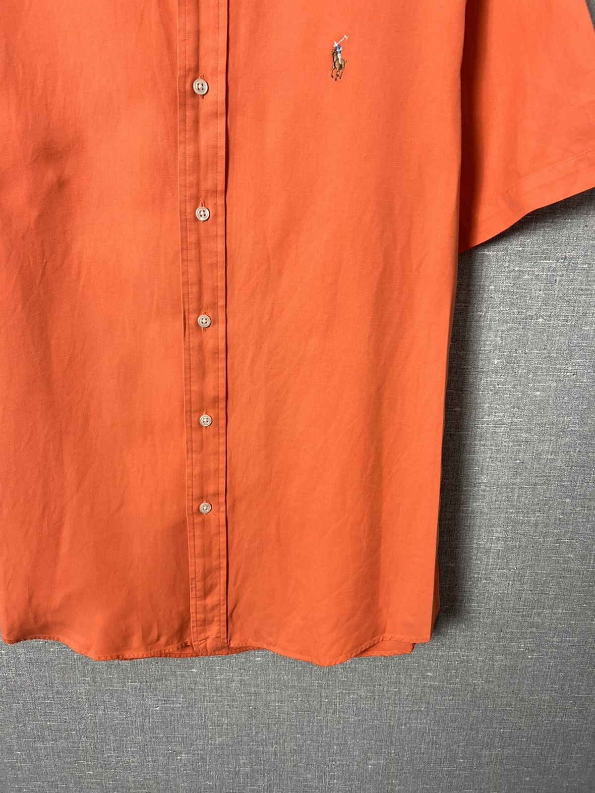 Polo Ralph Lauren Vintage Ralph Lauren Cotton/Silk/Linen Short Sleeve Shirt Size US L / EU 52-54 / 3 - 5 Thumbnail