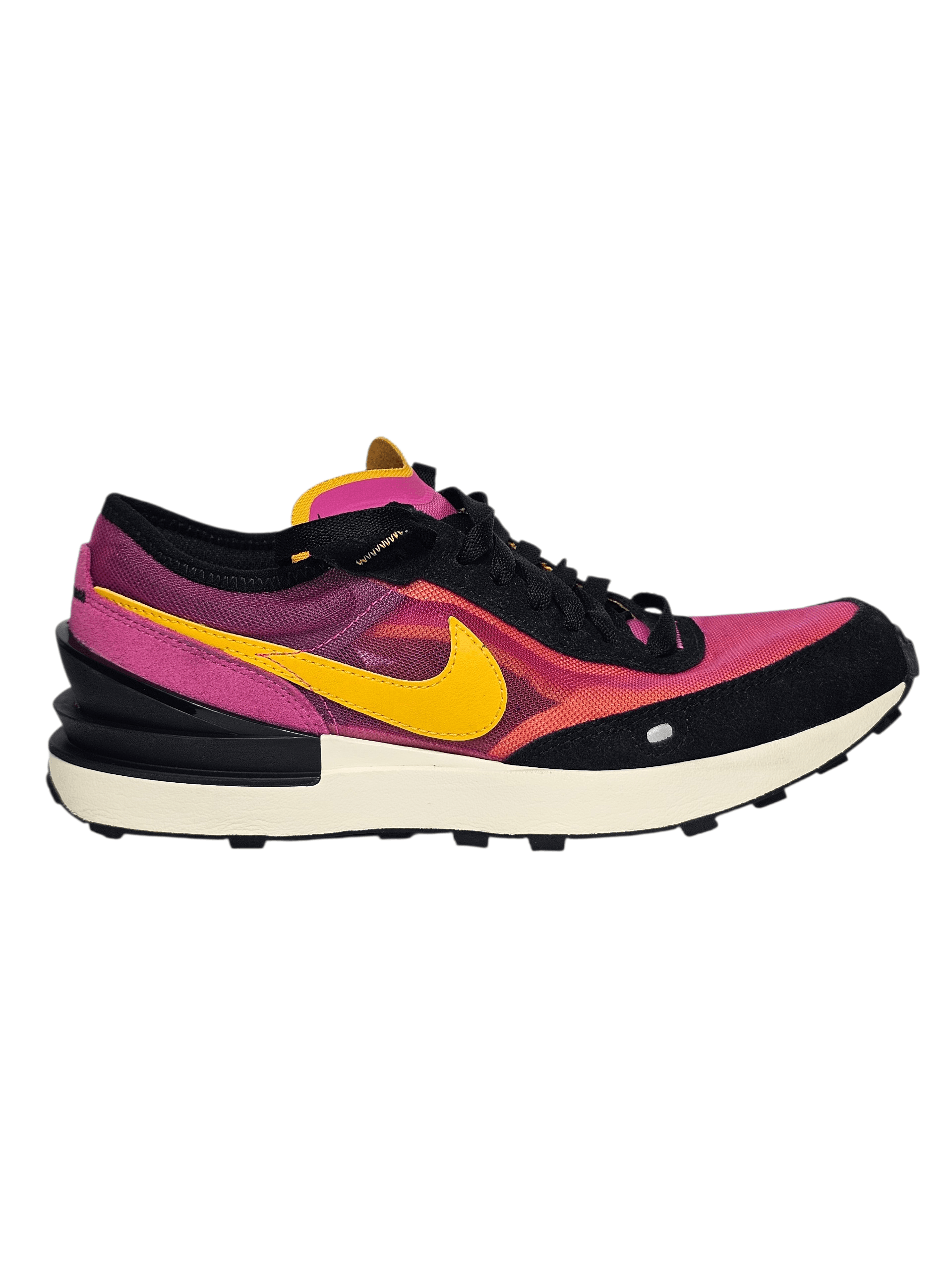 Nike Nike Waffle One Active Fuchsia University Gold Black Size US 7.5 / IT 37.5 - 2 Thumbnail