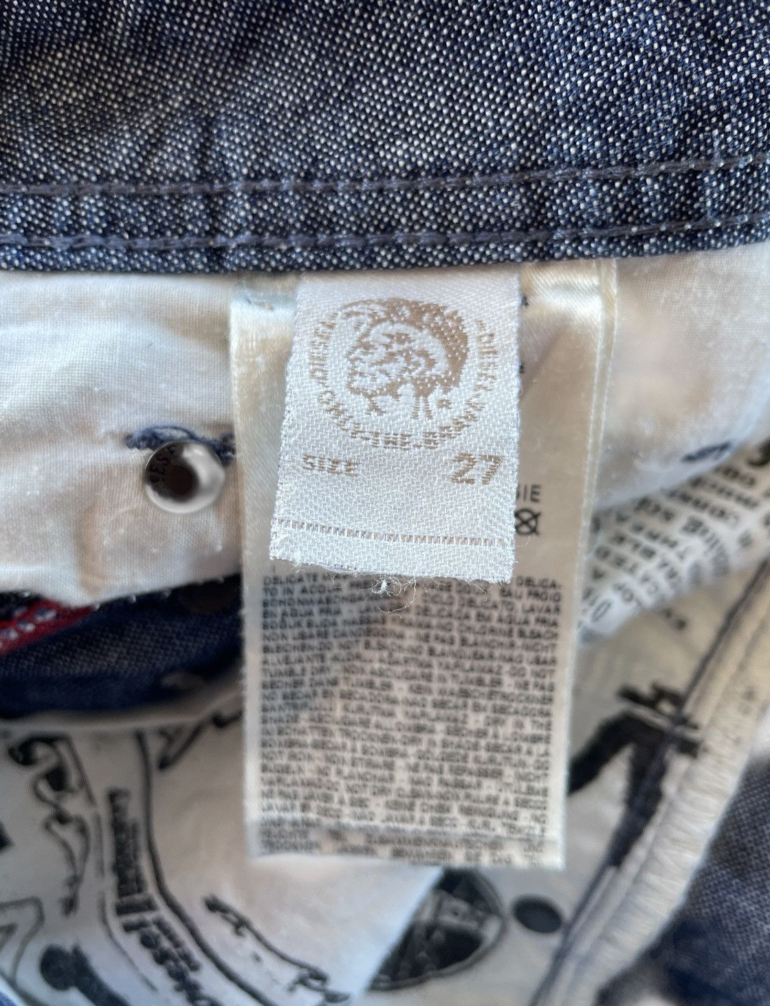 Diesel Diesel Rombee-XT Slim Carrot Jeans (P124) Size US 30 / EU 46 - 12 Thumbnail